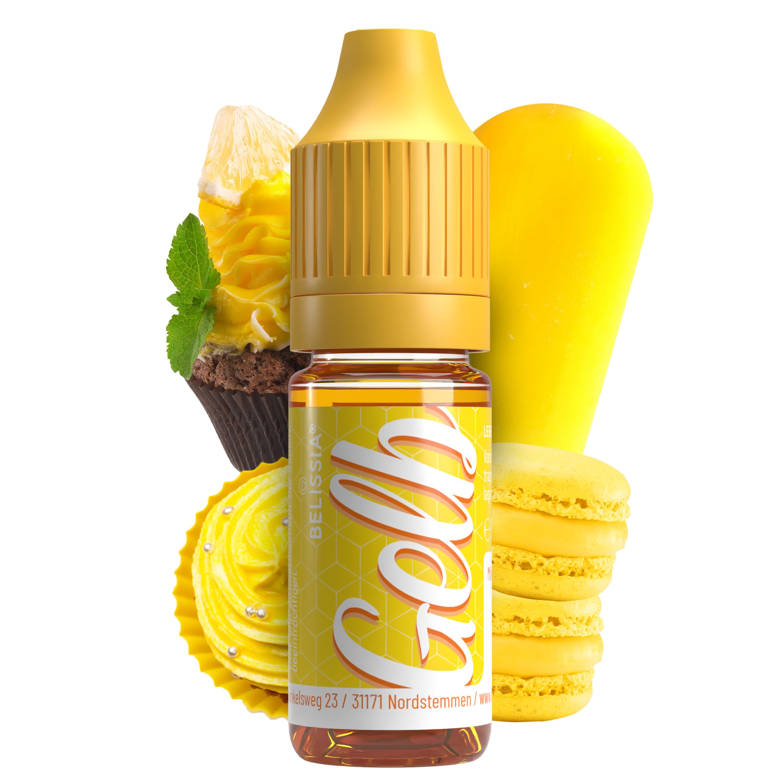 Belissia Lebensmittelfarbe Set – 8x10ml flüssig & hochkonzentriert – Lebensmittelechte Speisefarbe zum Backen, Kochen, Fondant & DIY - vegan, stark färbend, geschmacksneutral