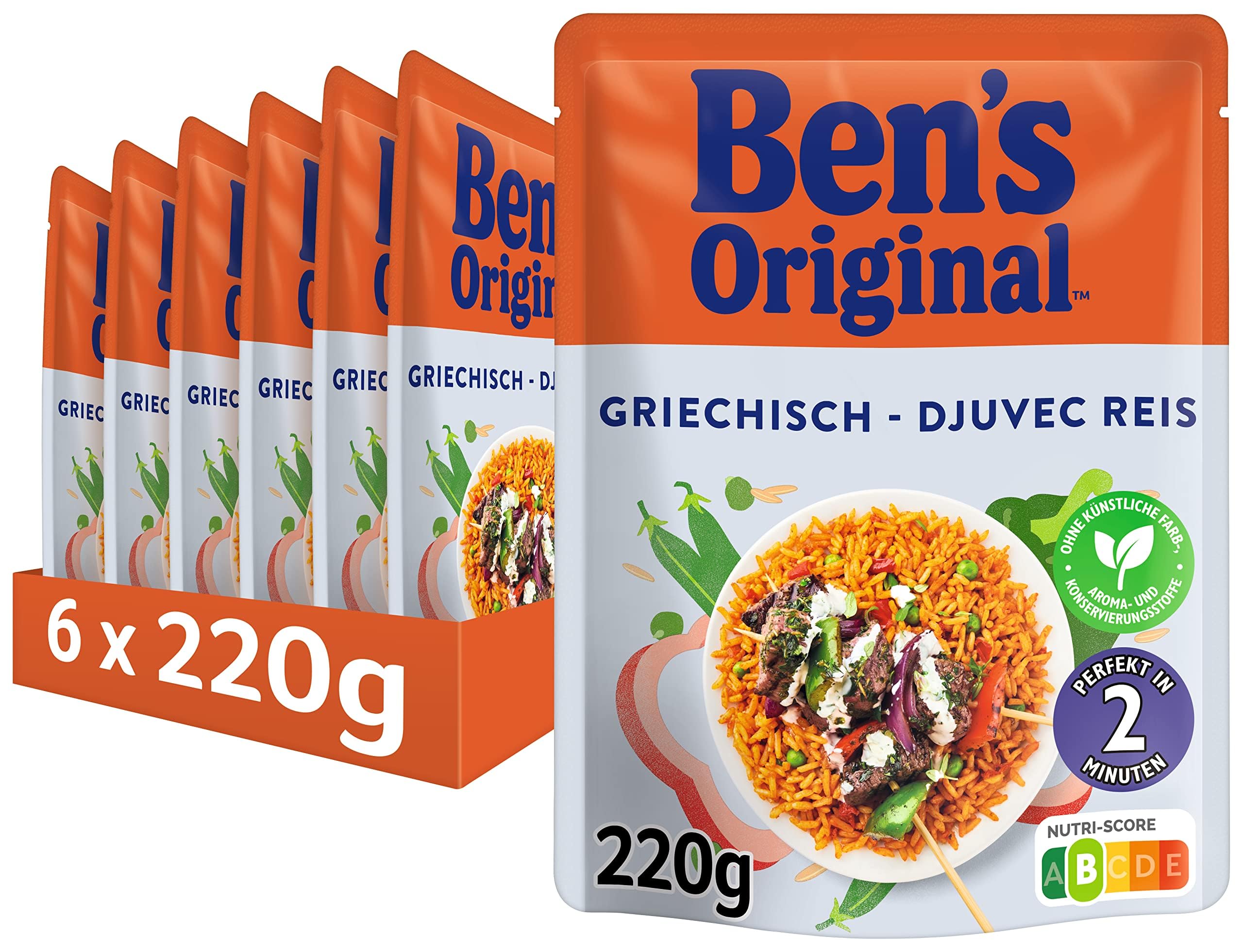 BEN'S ORIGINAL™ Express Reis Mediterran 6 x 220g