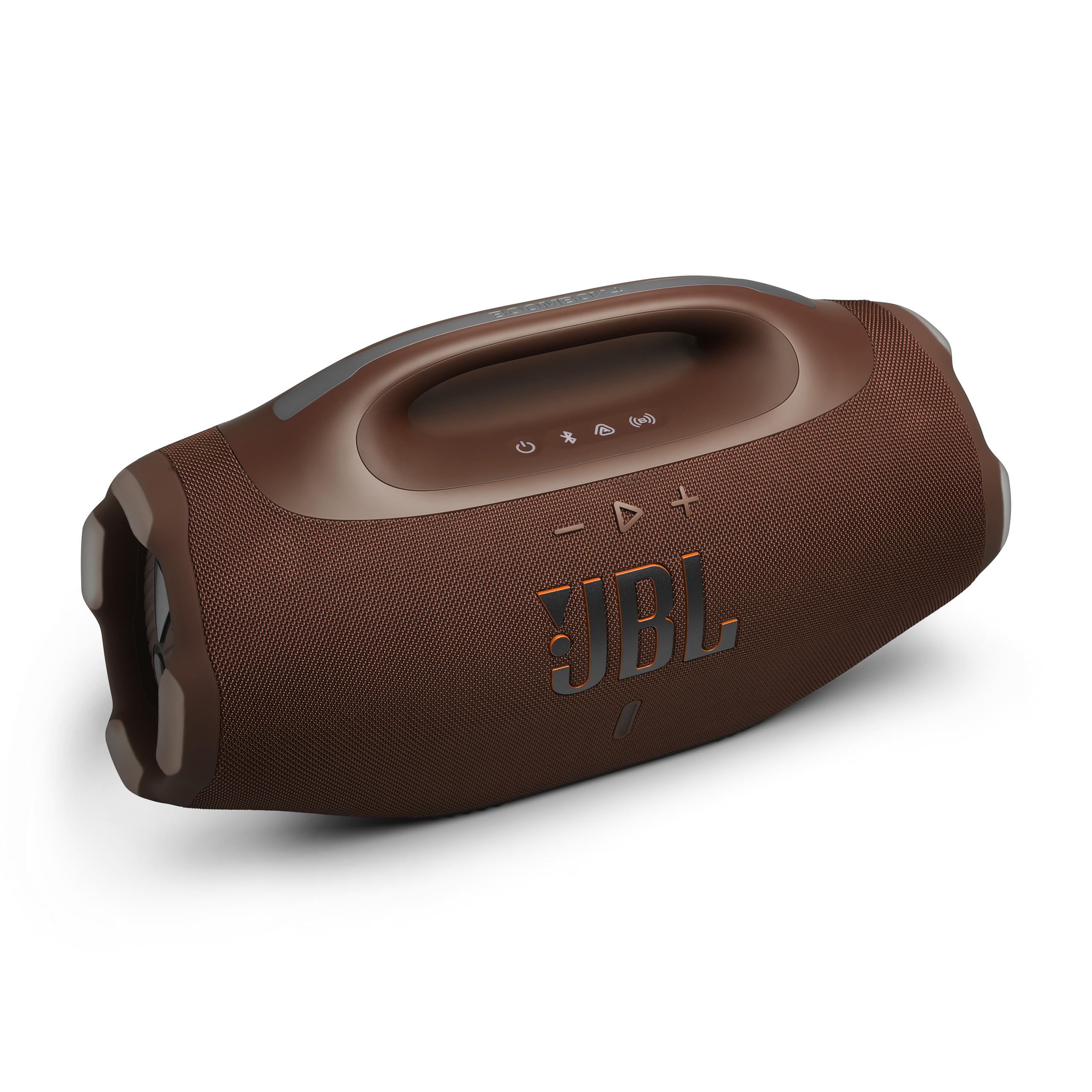 JBL Boombox 4 - Most Powerful Portable Waterproof Speaker with Massive Pro Sound, Up to 34 Hours of Playtime, & Multi-Speaker Connection by Auracast™ (Black)