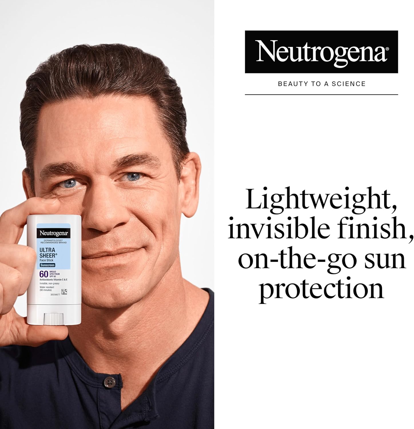Neutrogena Ultra Sheer Dry-Touch Sunscreen Lotion, Broad Spectrum SPF 55 UVA/UVB Protection, Oxybenzone-Free, Light, Water Resistant, Non-Comedogenic & Non-Greasy, Travel Size, 3 fl. oz