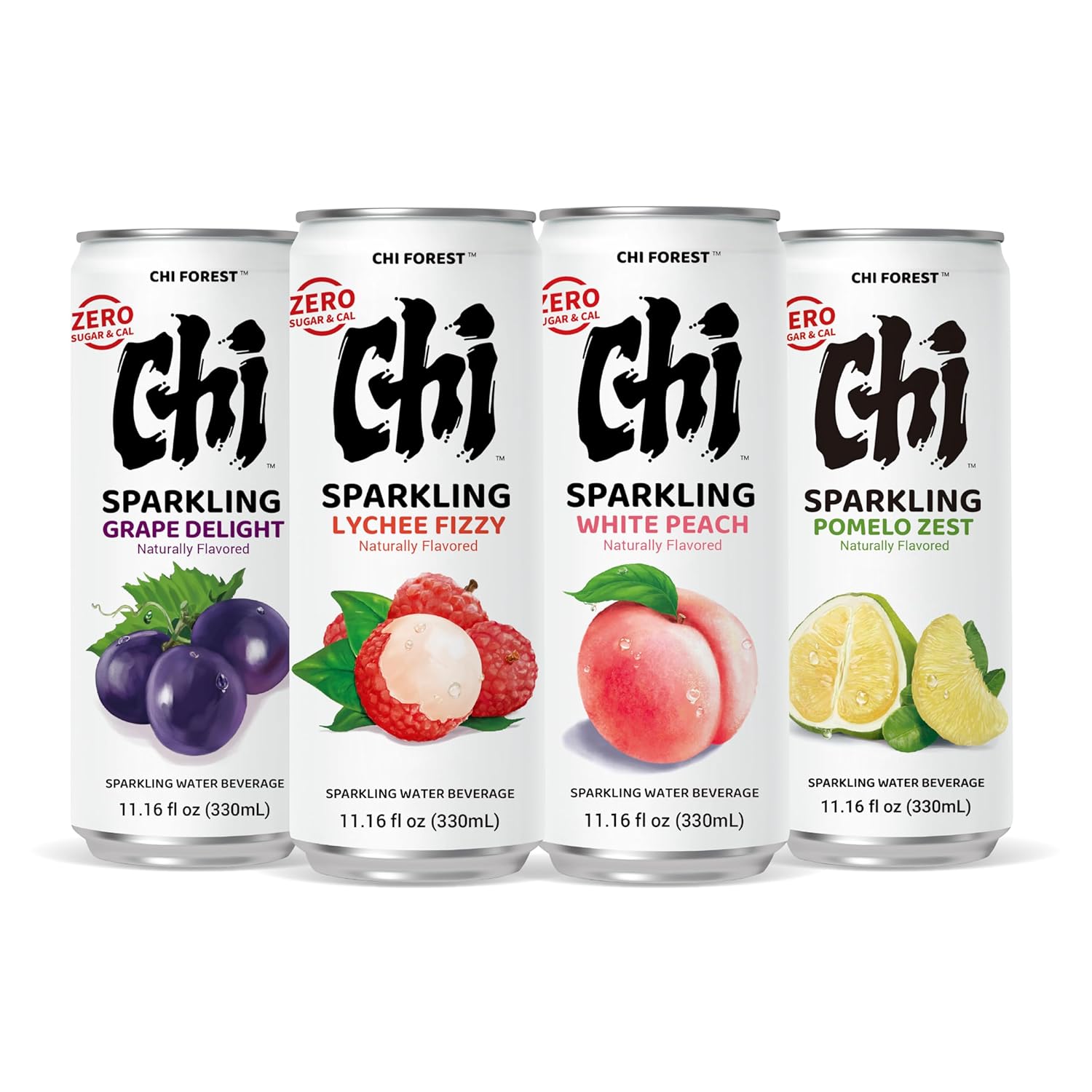 CHI FOREST Lychee Fizzy Sparkling Water (11.16 fl oz* 24)