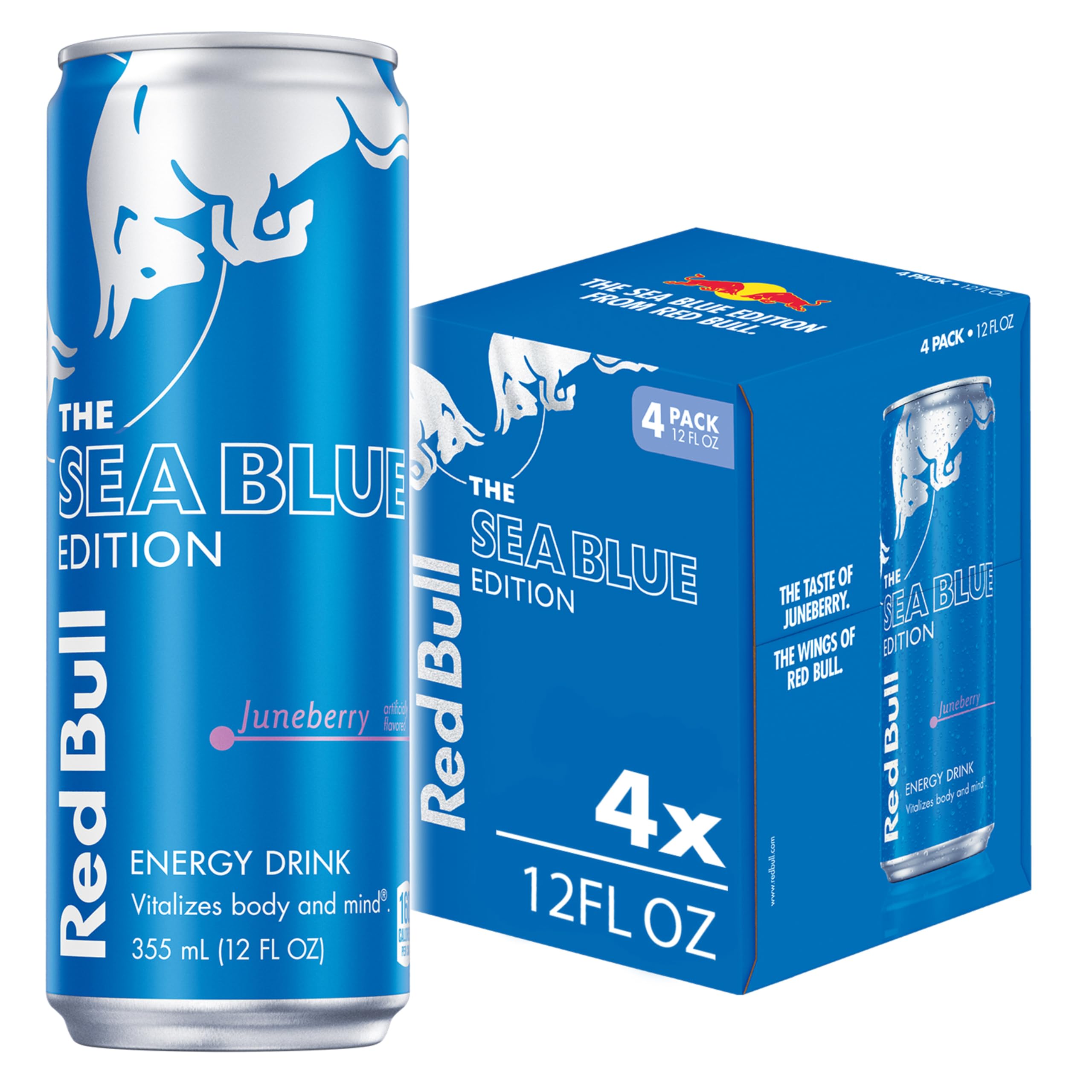 Red Bull Summer Edition Juneberry Energy Drink, 8.4 Fl Oz, 24 Cans