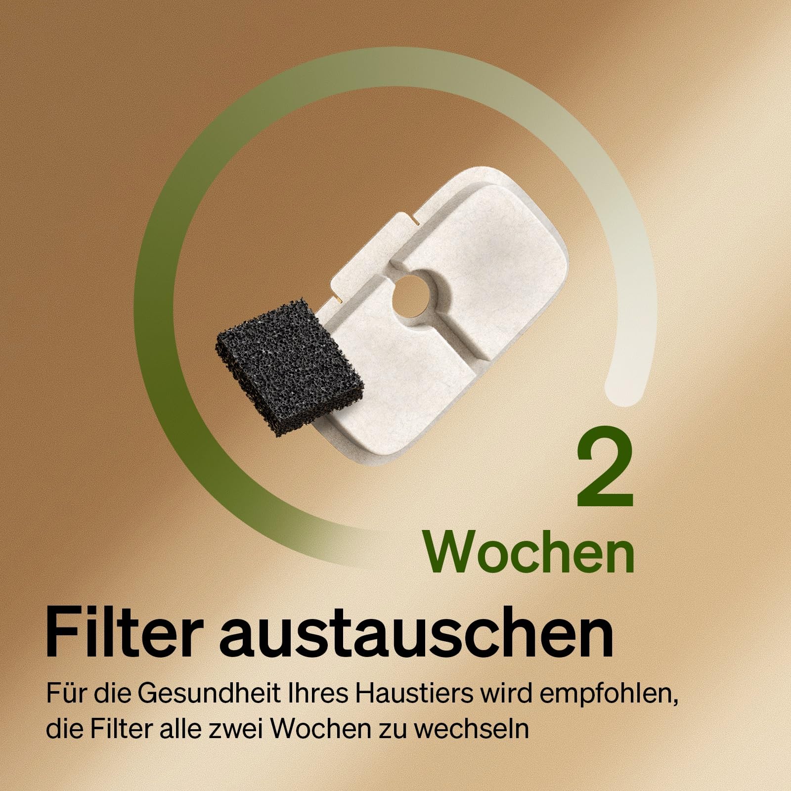 PETLIBRO Filter Katzenbrunnen 8er Pack für Dockstream Trinkbrunnen für Katze PLWF005, PLWF115, PLWF105, PLWF305, 4-Monats-Set Ersatzfilter für Katzentrinkbrunnen