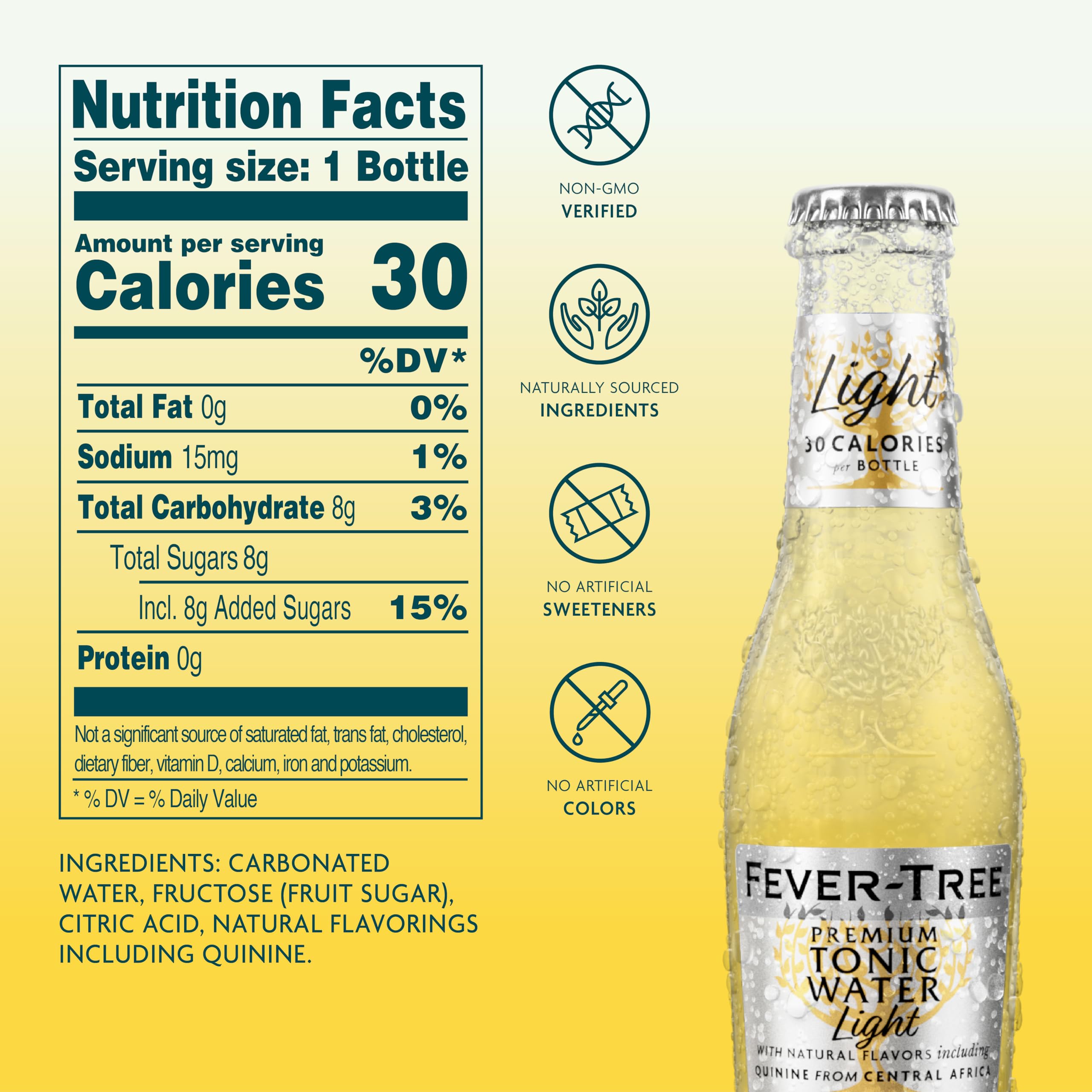 Fever Tree Tonic Water - Premium Quality Mixer - Refreshing Beverage for Cocktails & Mocktails. Naturally Sourced Ingredients, No Artificial Sweeteners or Colors - 150 ML Cans - Pack of 24