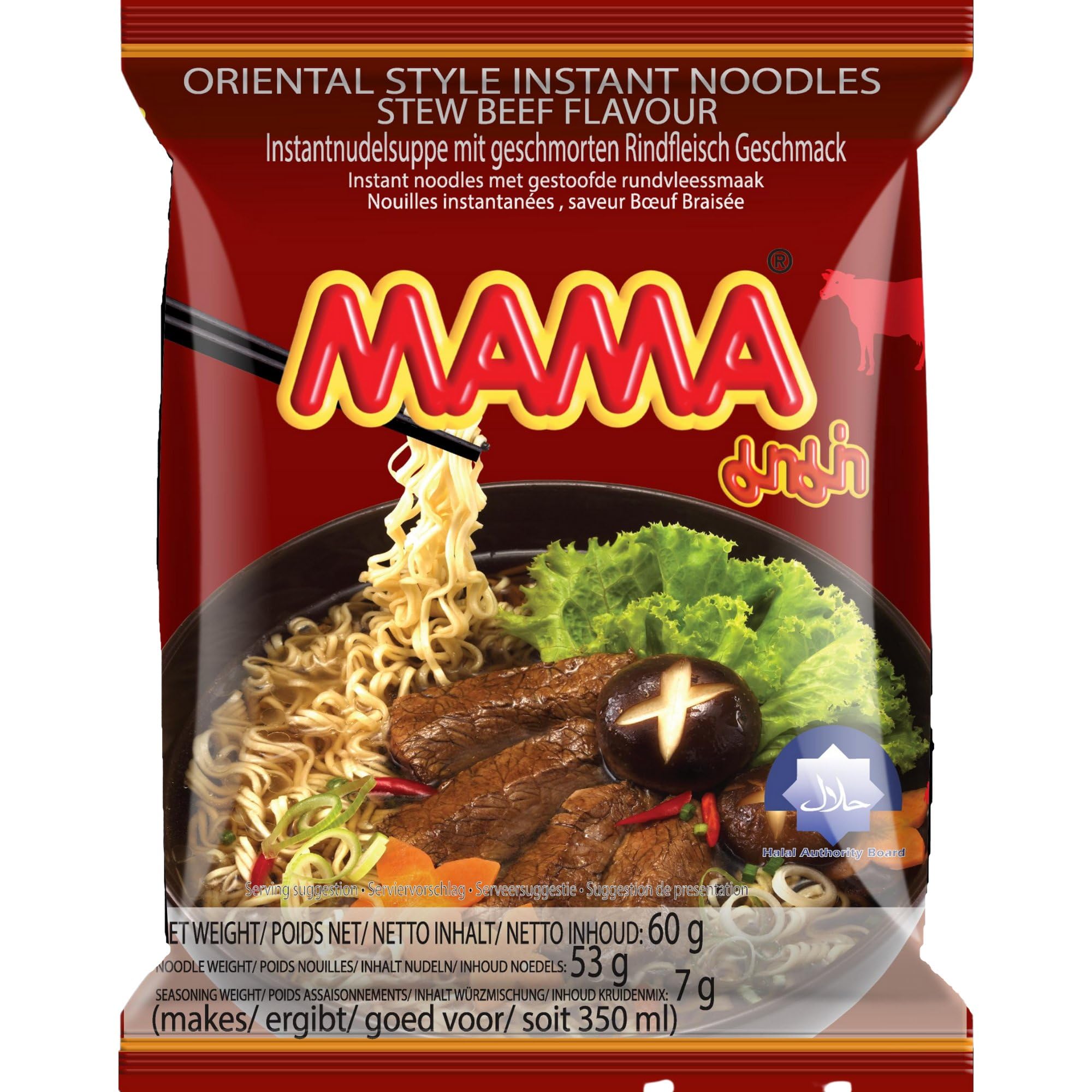 MAMA - Instant Nudeln Hühn - Multipack (30 X 55 GR)