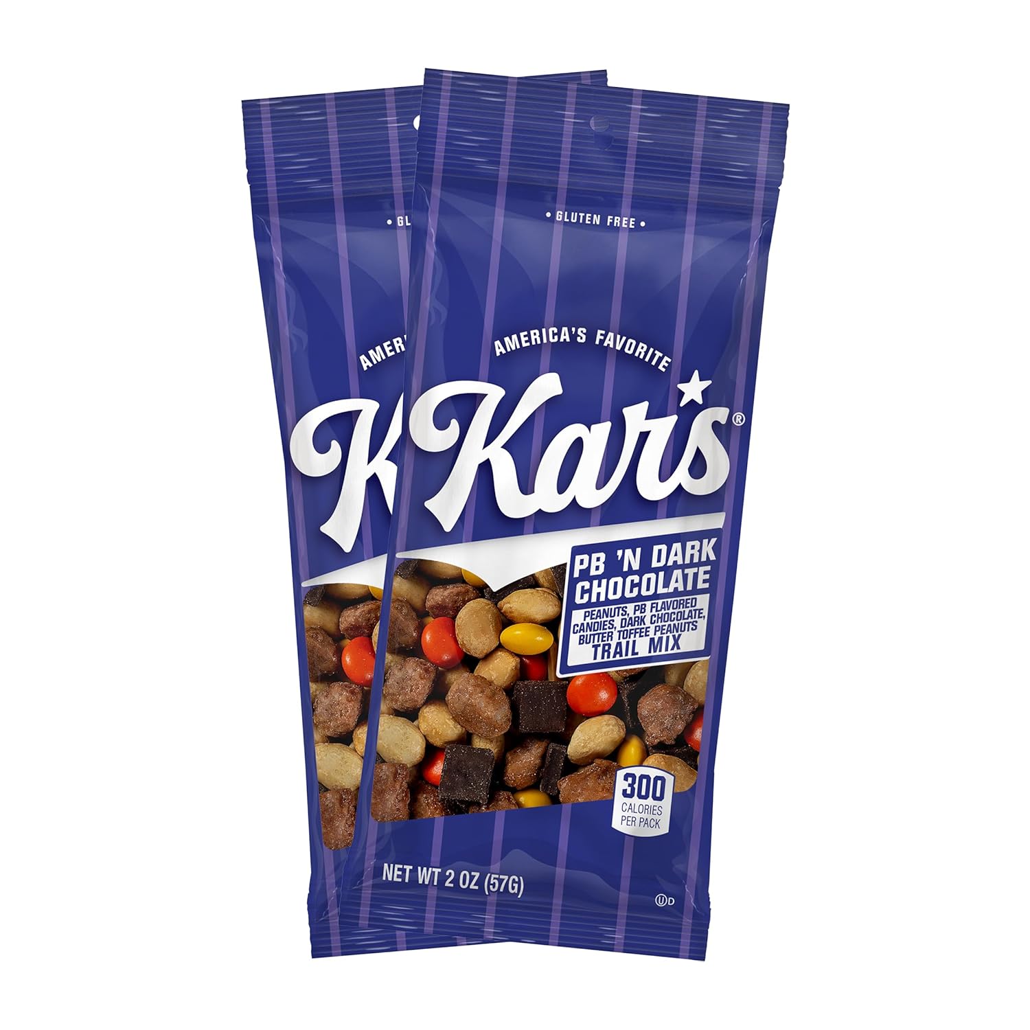 Kar's Nuts Sweet 'N Salty Trail Mix, 2 oz Pouch (Pack of 72), Gluten-Free Trail Mix Snack