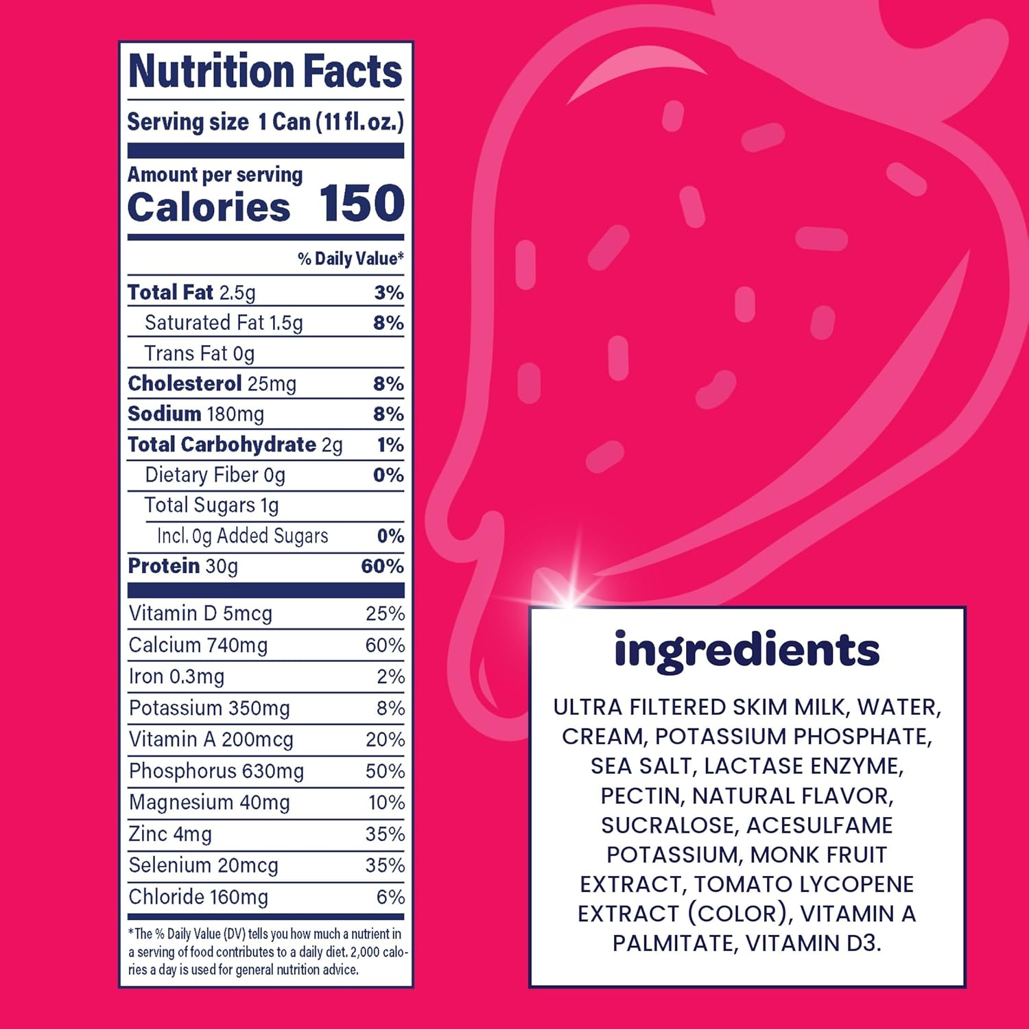 Nurri - 30g Protein Ultra Filtered Milk Shake – Chocolate - Lactose Free, Low Sugar, 150 Calories, 10 Vitamins and Minerals - 11 fl oz, 10 Cans