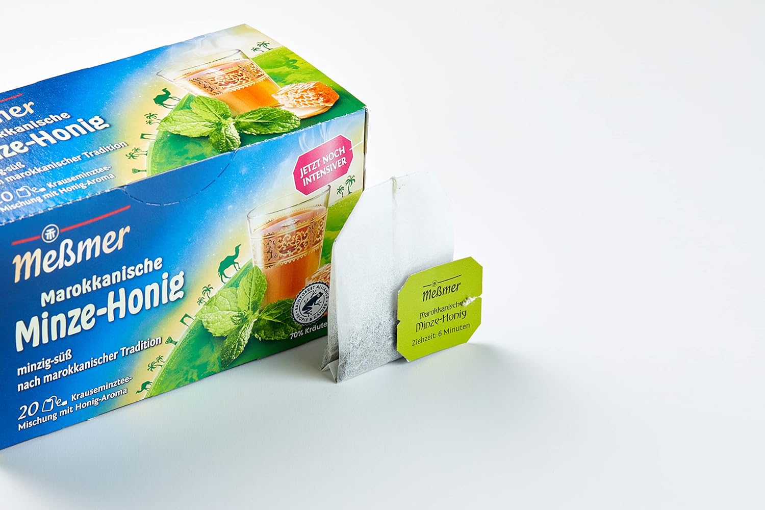 Meßmer Ländertee | Italienische Limone | Früchtetee mit Zitronen-Aroma | 20 Teebeutel | süß-spritzig