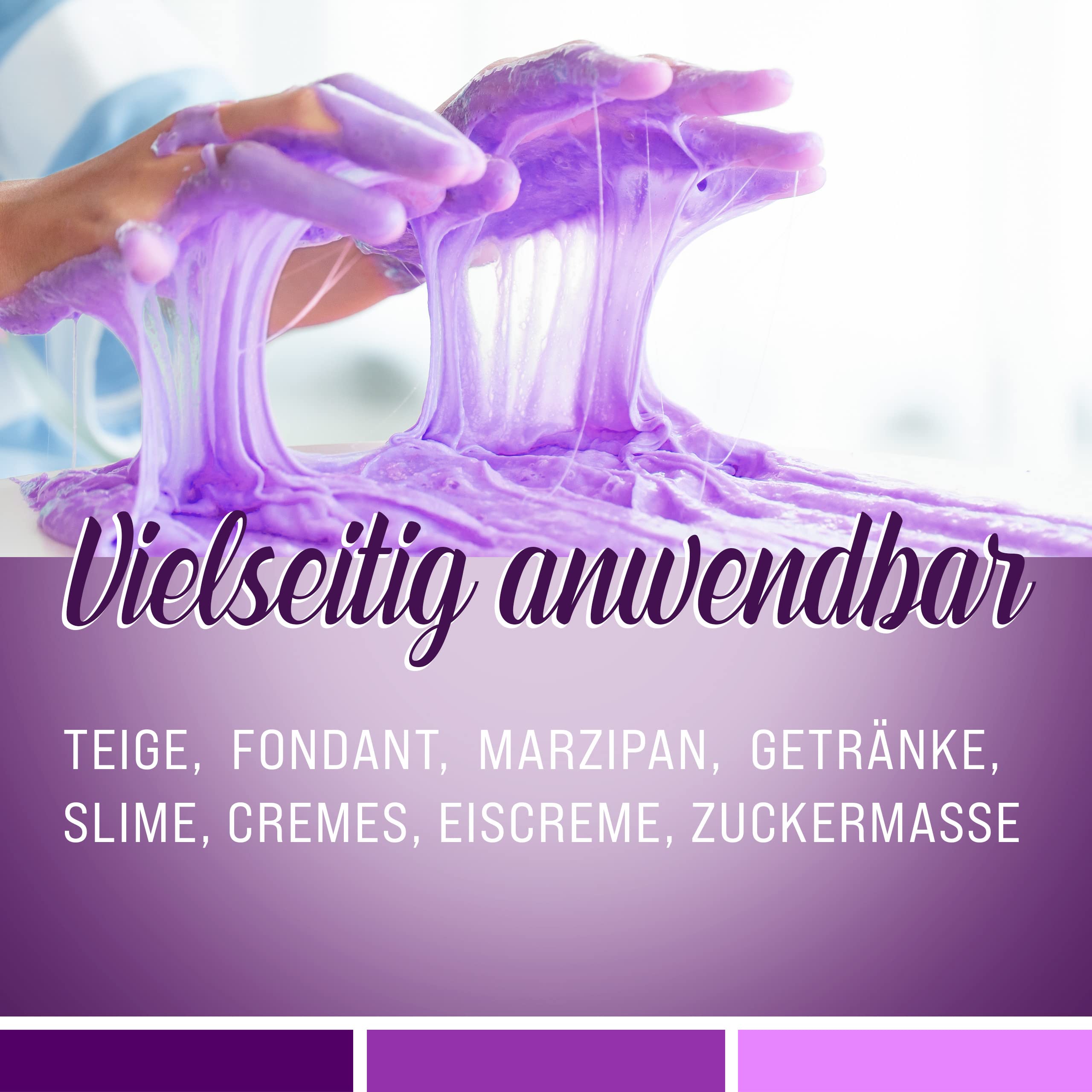 Belissia Lebensmittelfarbe Set – 8x10ml flüssig & hochkonzentriert – Lebensmittelechte Speisefarbe zum Backen, Kochen, Fondant & DIY - vegan, stark färbend, geschmacksneutral