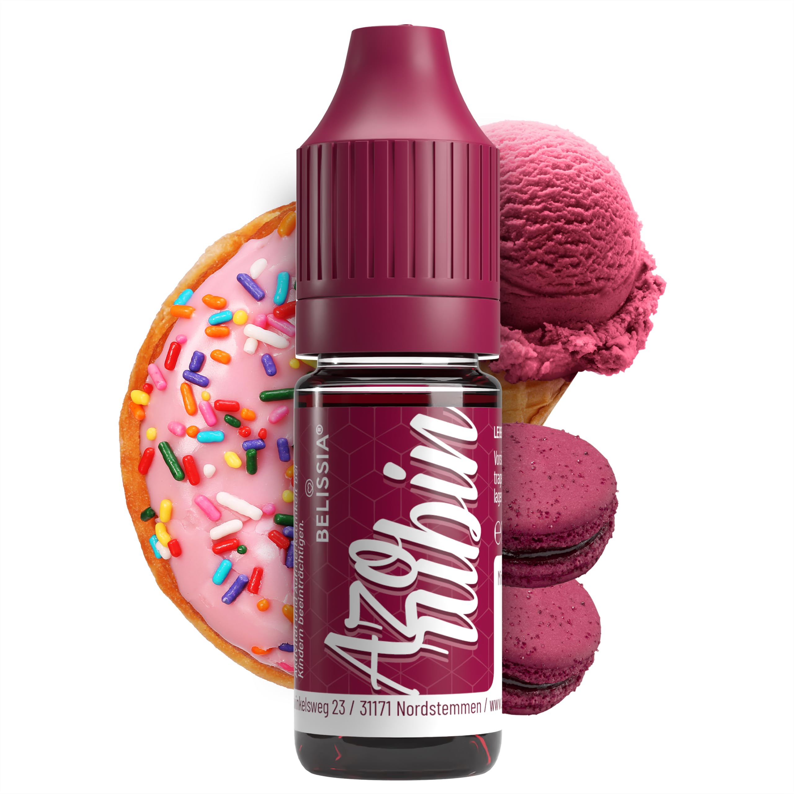 Belissia Lebensmittelfarbe Set – 8x10ml flüssig & hochkonzentriert – Lebensmittelechte Speisefarbe zum Backen, Kochen, Fondant & DIY - vegan, stark färbend, geschmacksneutral
