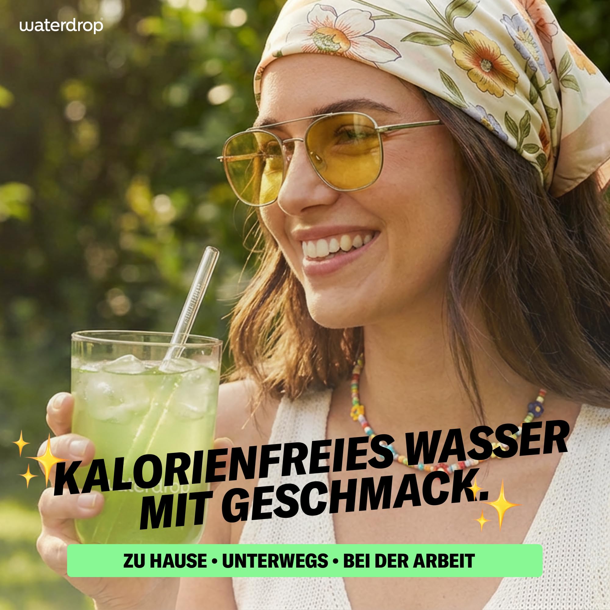waterdrop® Beeren & Früchte Set – 48 Waterdrop Würfel in 4 verschiedenen Sorten – Zuckerfreier Durstlöscher & Alternative zu Getränkesirup und Geschmackspulver – Flavour Drops im Wasser auflösen