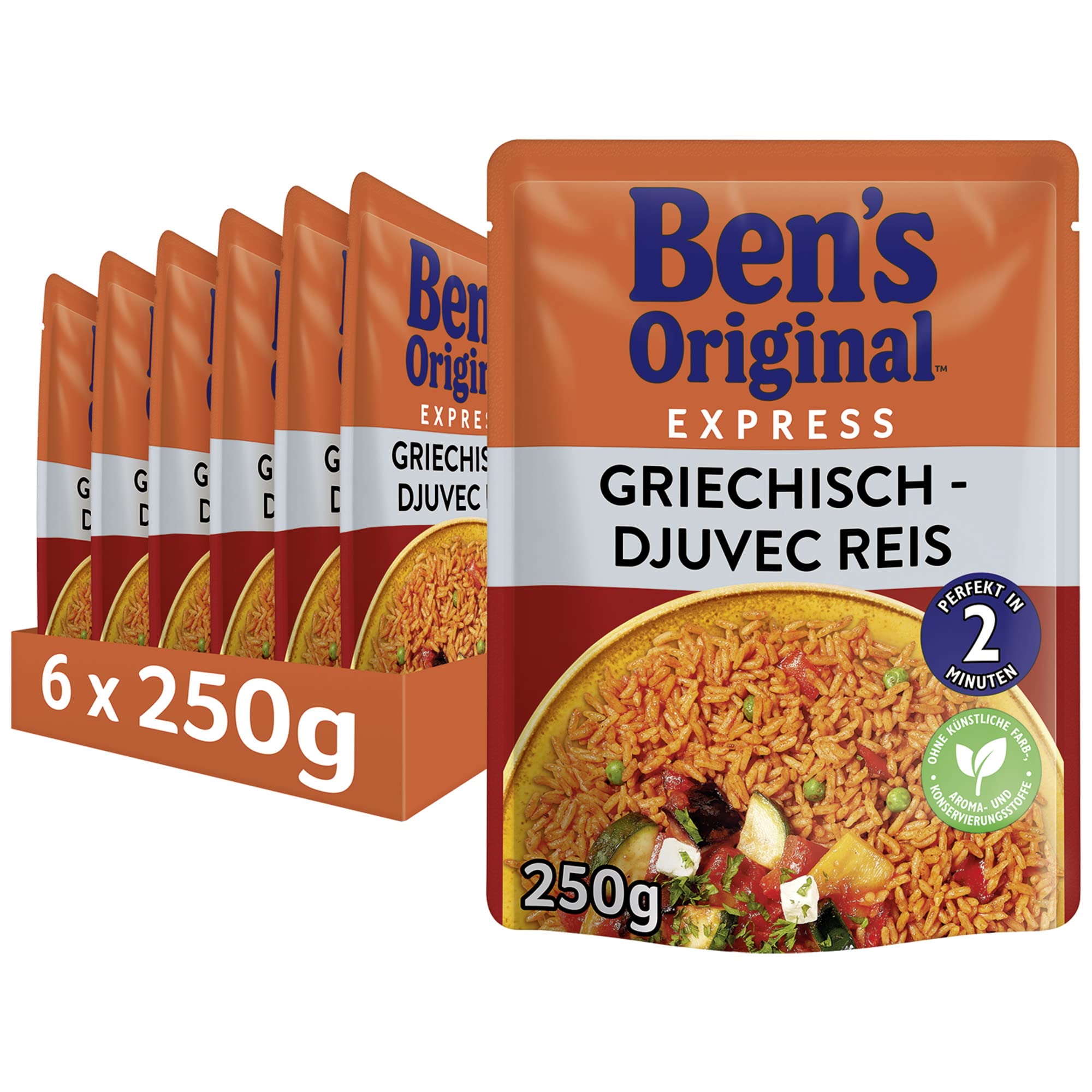 BEN'S ORIGINAL™ Express Reis Mediterran 6 x 220g