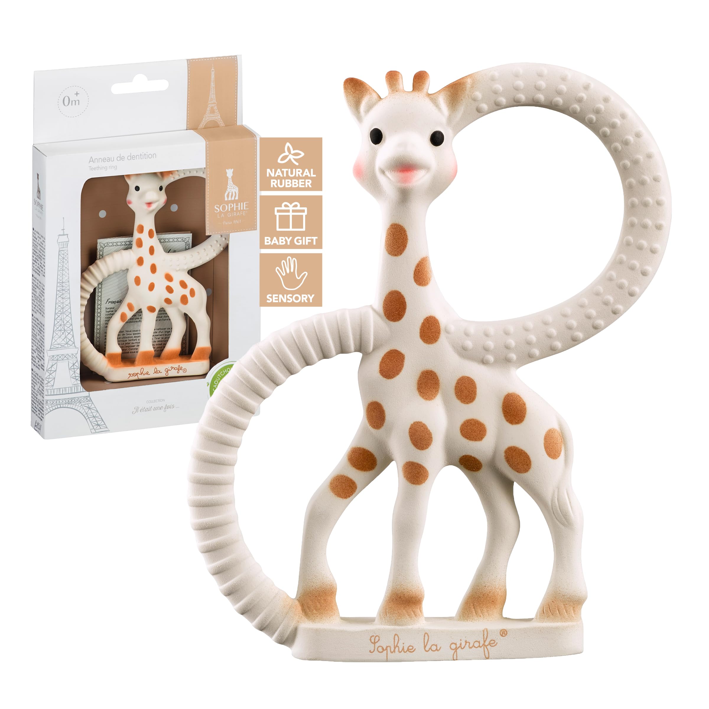 Sophie la girafe Beißring WEICH, 1 x 9 x 12 cm 010318