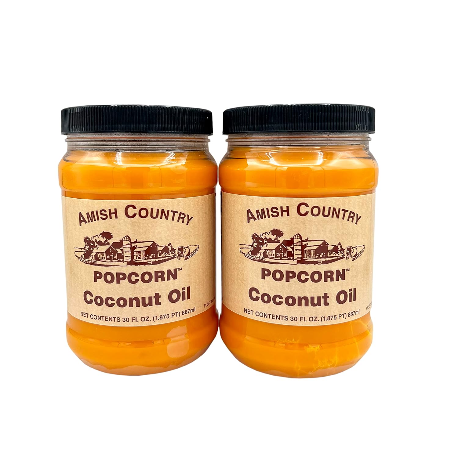 Amish Country Popcorn | Coconut Oil - 1 Gallon | Old Fashioned, Non-GMO and Gluten Free (1 Gallon)