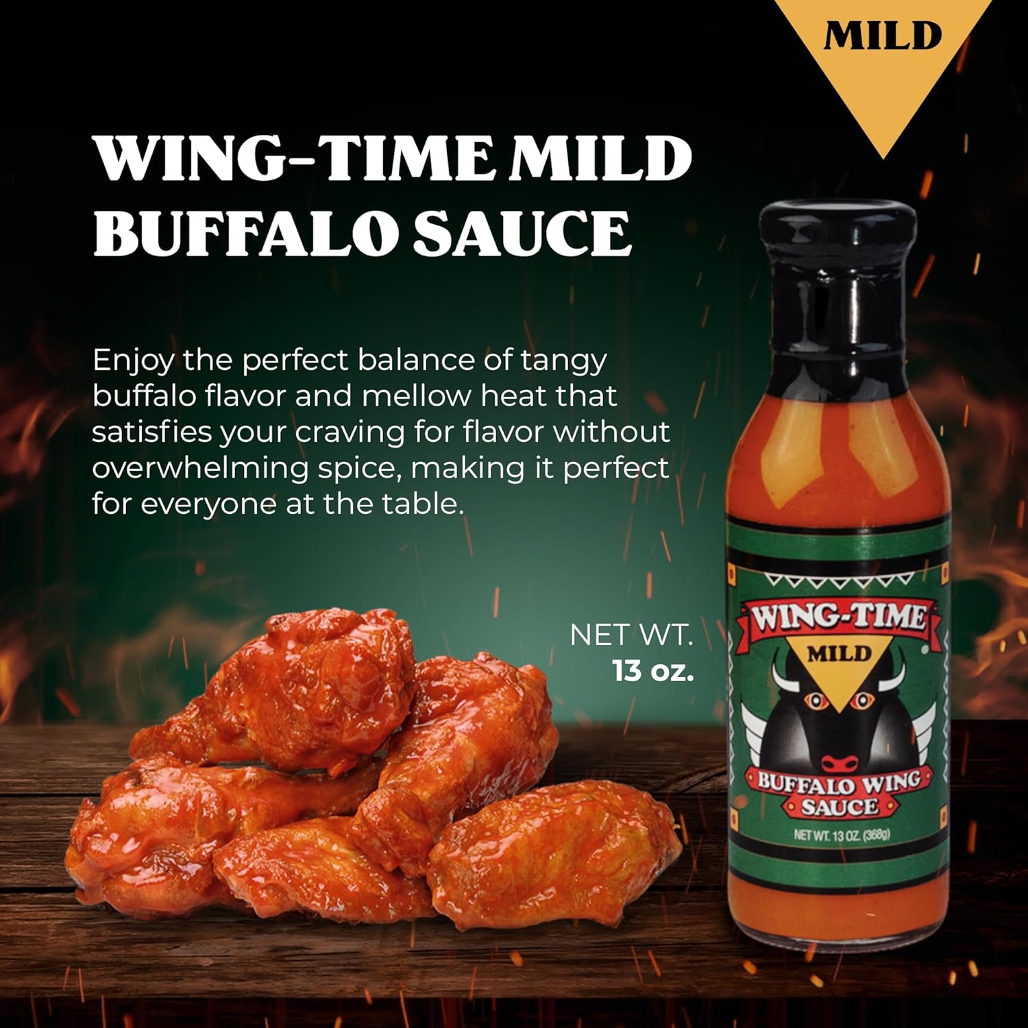 Wing -Time Buffalo Wing Sauce Mild (3)