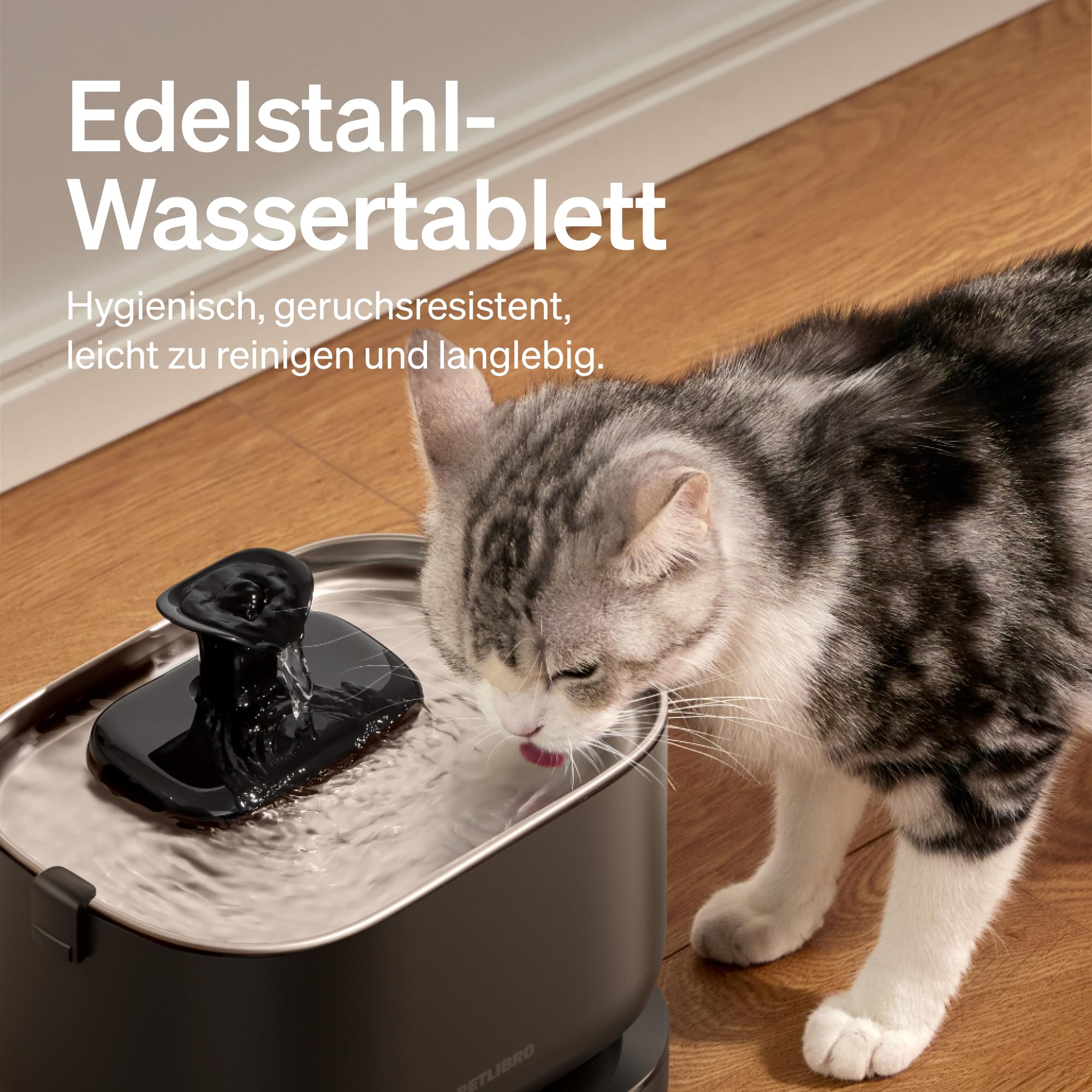PETLIBRO Filter Katzenbrunnen 8er Pack für Dockstream Trinkbrunnen für Katze PLWF005, PLWF115, PLWF105, PLWF305, 4-Monats-Set Ersatzfilter für Katzentrinkbrunnen
