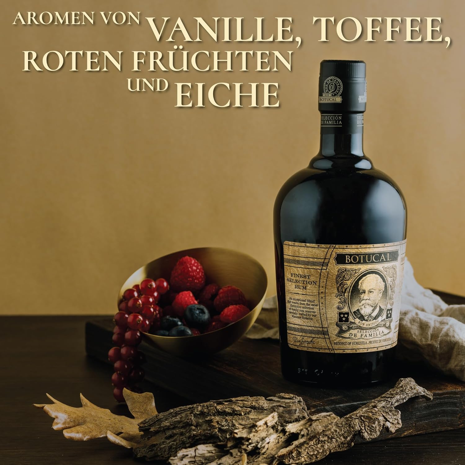 Botucal Reserva Exclusiva Rum - Geschenkempfehlung- Komplex und ausgewogen, mit einem langanhaltenden, verführerischen Abgang -0.7L/40% Vol.