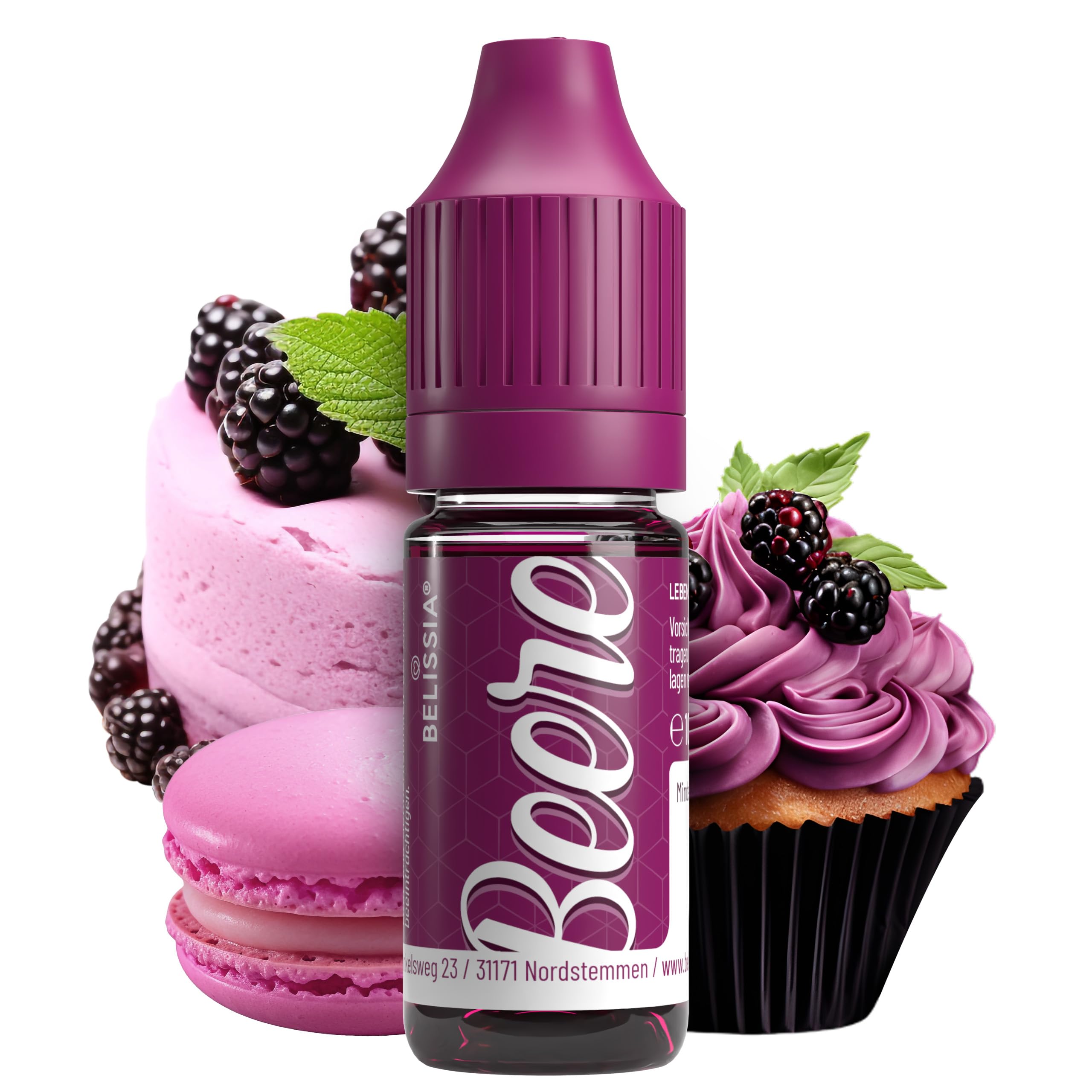 Belissia Lebensmittelfarbe Set – 8x10ml flüssig & hochkonzentriert – Lebensmittelechte Speisefarbe zum Backen, Kochen, Fondant & DIY - vegan, stark färbend, geschmacksneutral