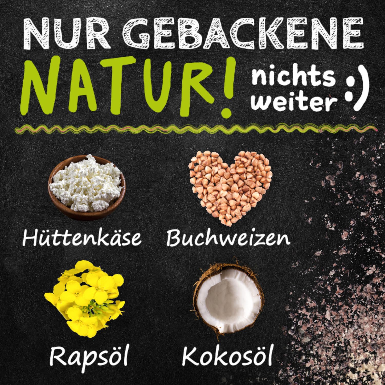 QCHEFS 2er Pack Großpackung Papie Zahnputzflocken für große Hunde - Zahnpflege Hund, ohne Dentalspray für Hunde, Zahnsteinentferner & Mundgeruch Kontrolle, Ideal für Hunde von der Schleckmatte