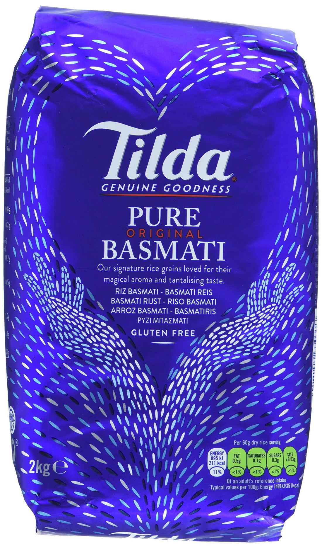TILDA - Basmati Reis - (1 X 2 KG)