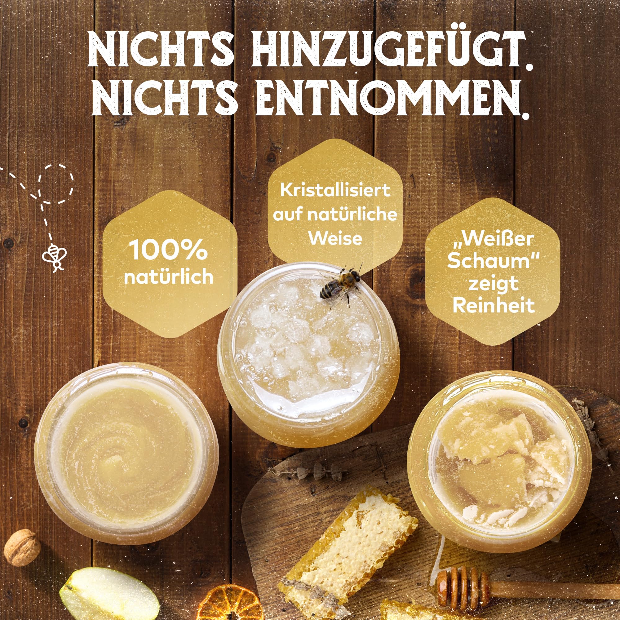 Q Honey – Wildblütenhonig vom Imker, NMR-geprüft, geprüfte Qualität & international anerkannt 2025, 1 kg
