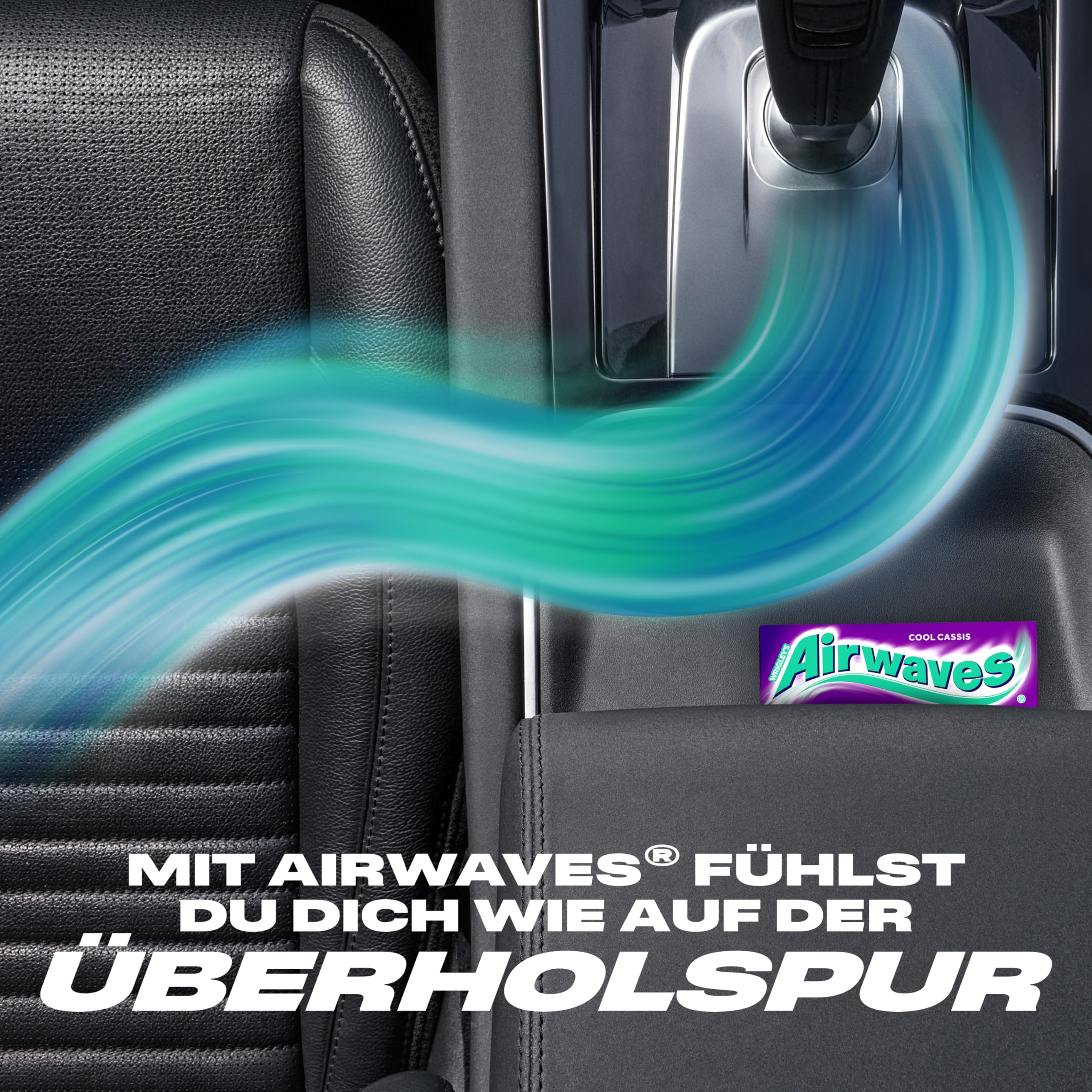 Airwaves Kaugummi Zuckerfrei, Strong, 30 x 10 Dragees, Großpackung Chewing Gum, Mit Natürlichem Menthol, Kaugummi ohne Zucker mit Minz Frische (300 Dragees)