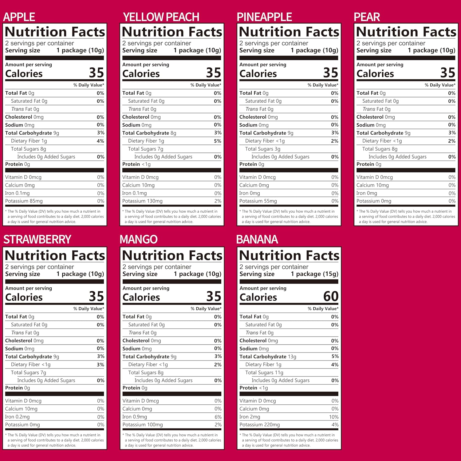 ONETANG Freeze-Dried Mixed Fruit, 12 Pack Single-Serve Pack, Non GMO, Kosher, No Add Sugar, Gluten free, Vegan, Holiday Gifts, Healthy Snack 0.35 Oz