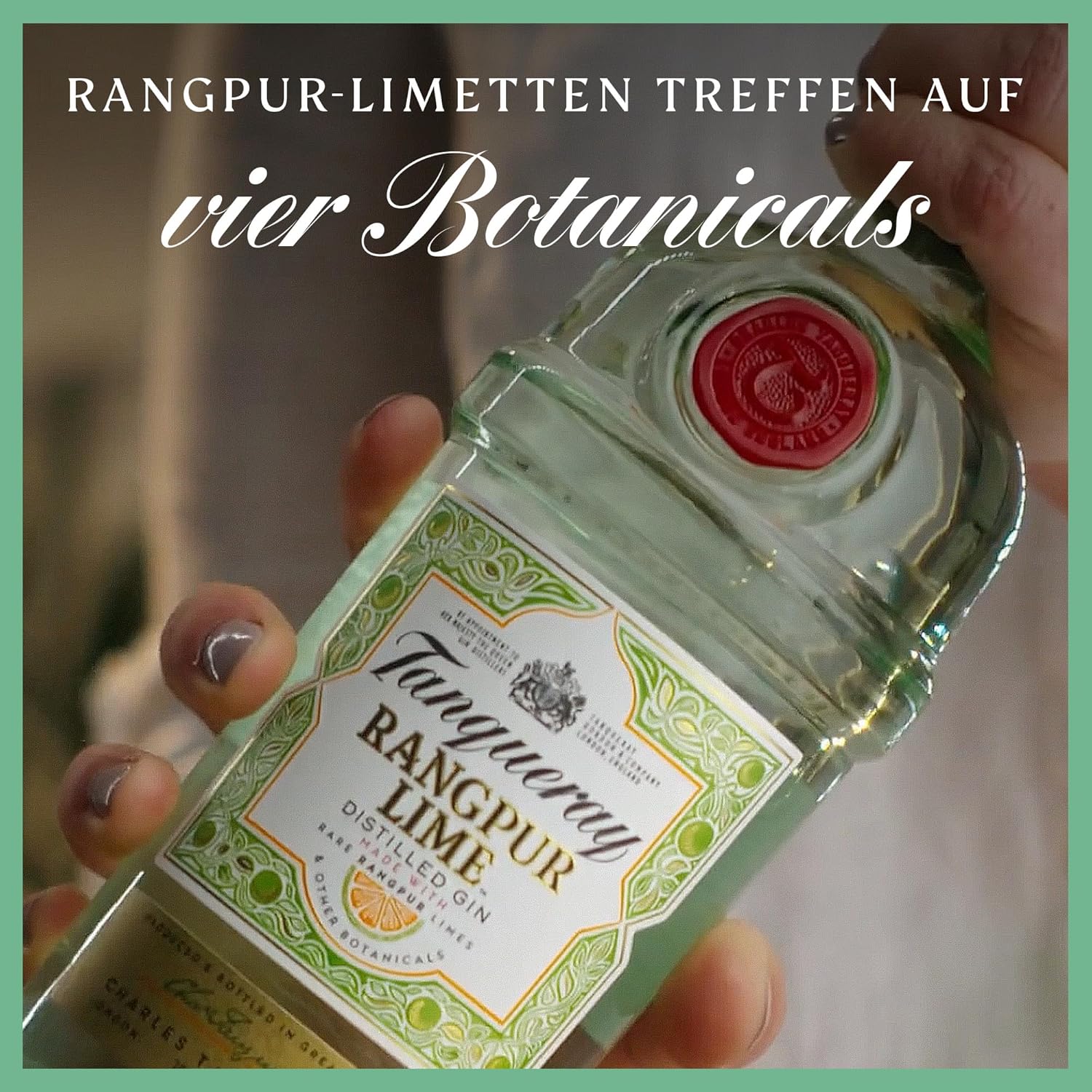 Tanqueray London Dry Gin | aromatischer Gin | 4-fach destilliert auf englischem Boden | 43,1% vol | 1000ml Einzelflasche