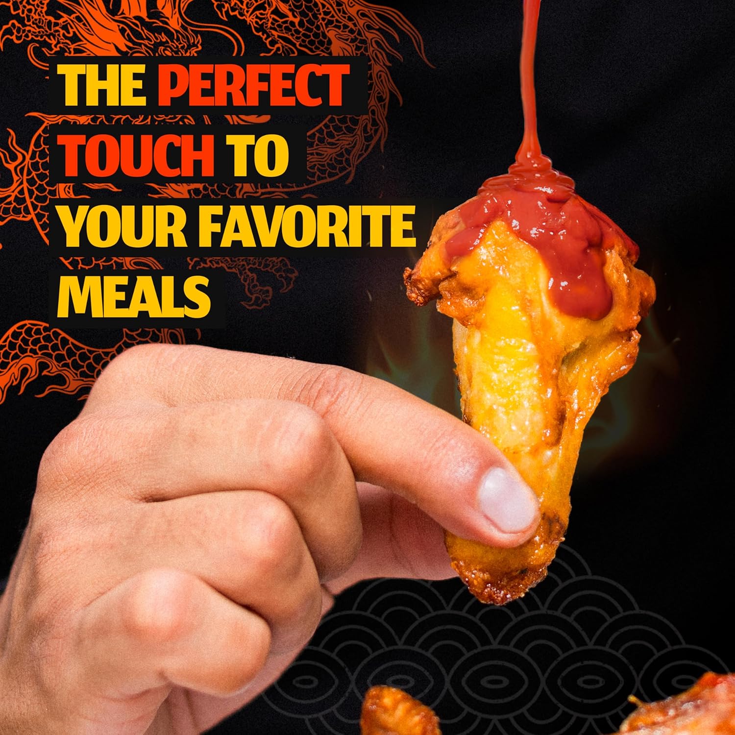 Underwood Ranches Dragon Sriracha Sauce - Hot Sauce for Eggs, Pizza, Mexican Dishes, and More - Holiday Gift for Christmas 17 oz - 2 Pack