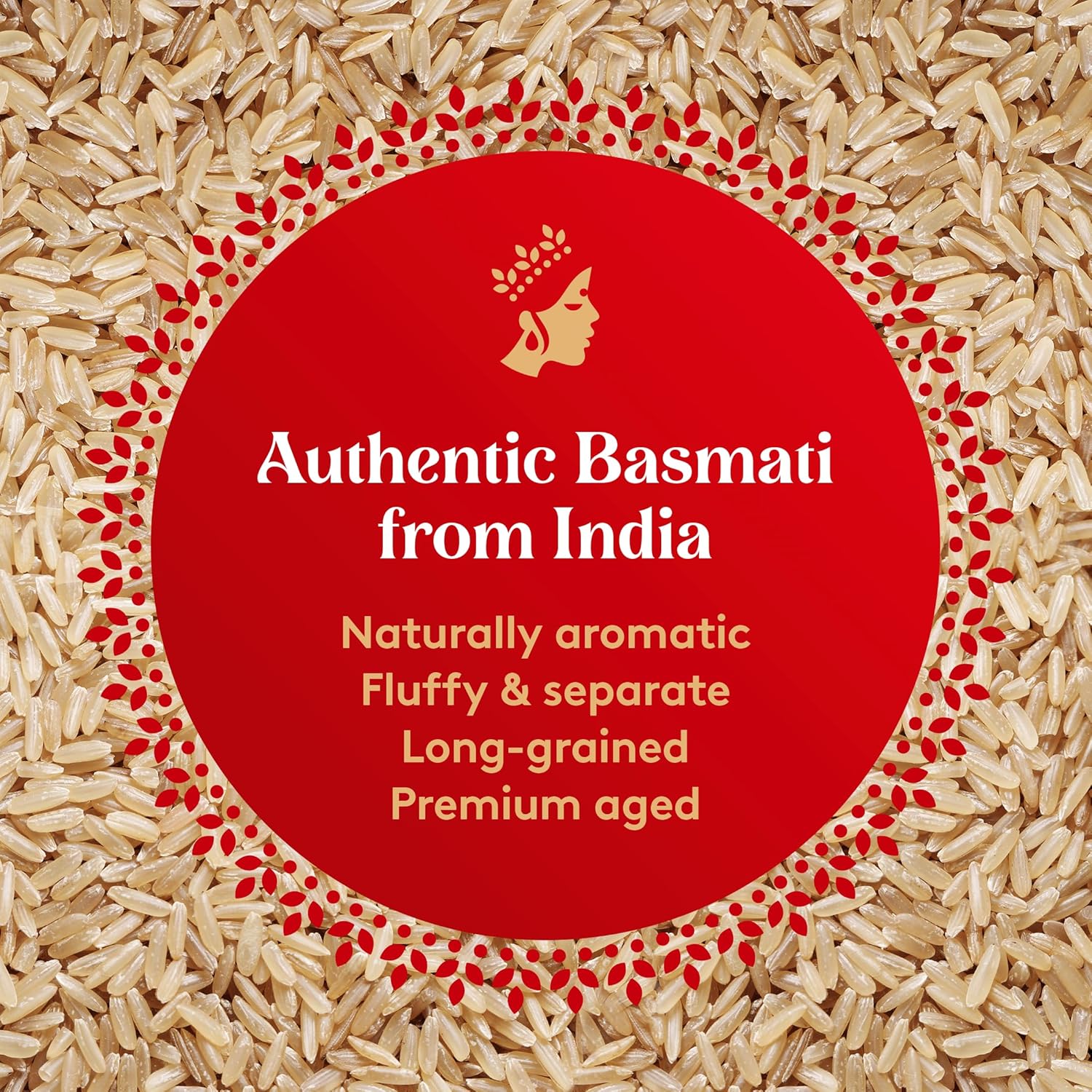 Royal - Authentic Basmati Brown Rice Whole Grain, Naturally Gluten Free and Vegan - 10 Pounds