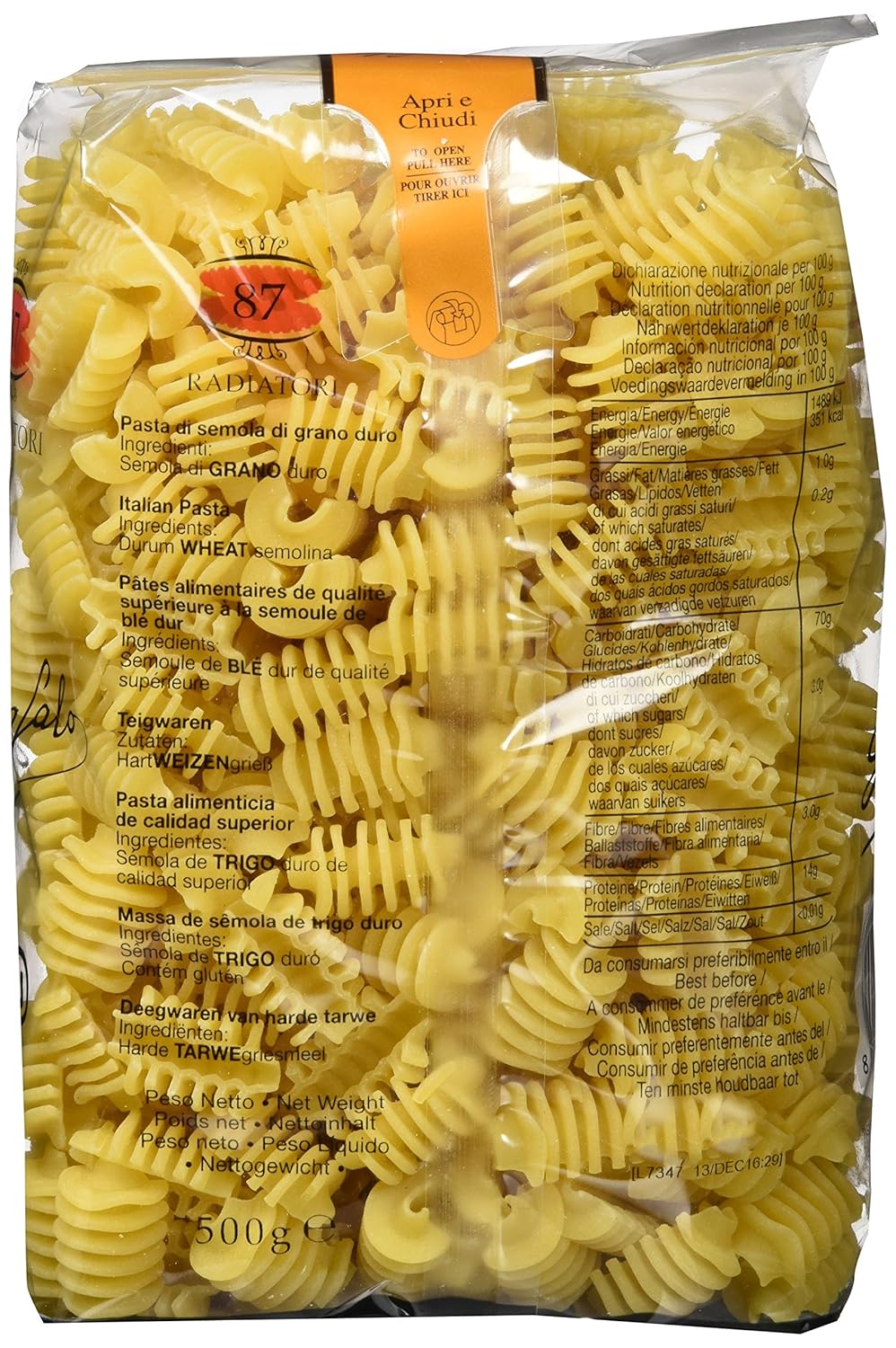 Garofalo Radiatori , 10er Pack (10 x 500 g)