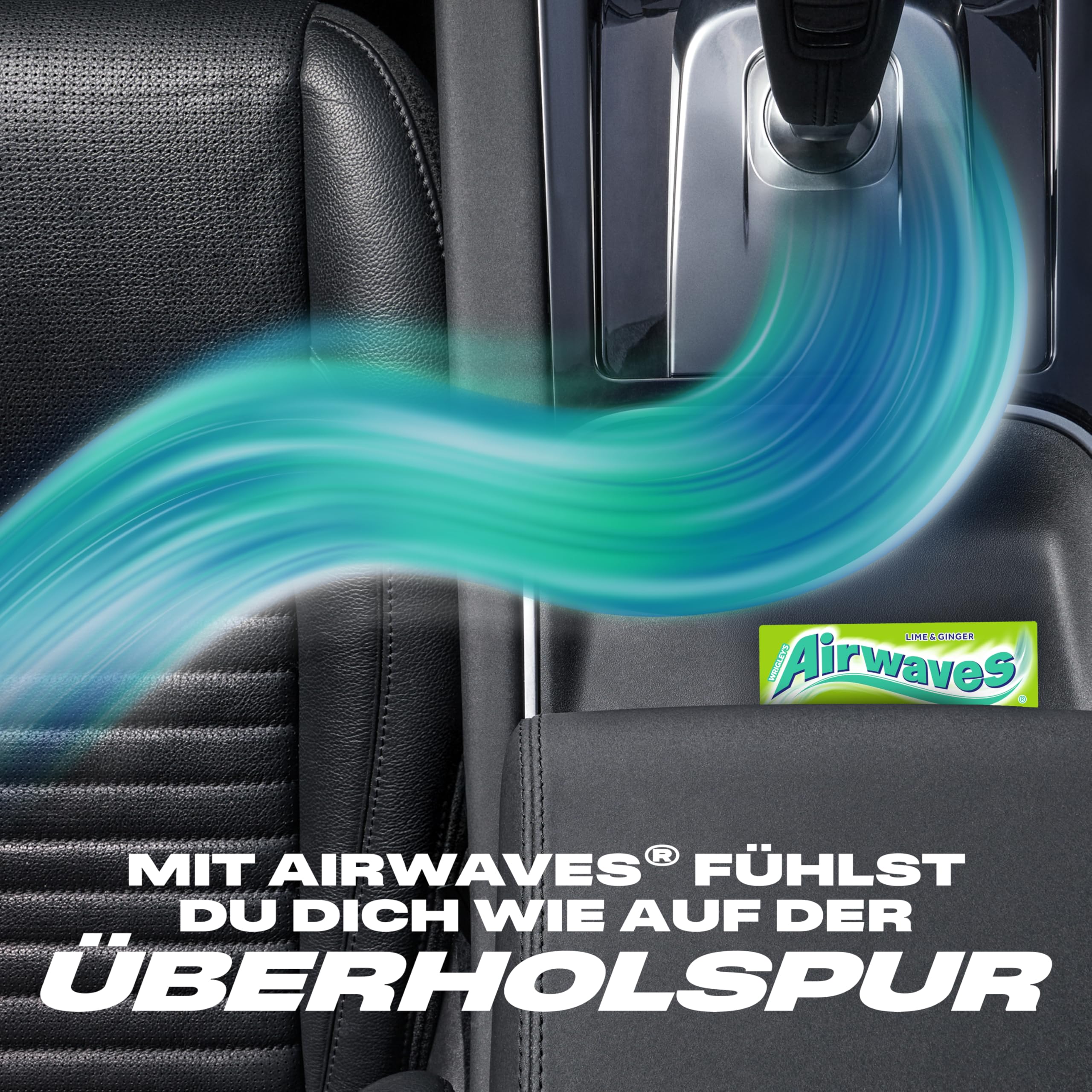 Airwaves Kaugummi Zuckerfrei, Strong, 30 x 10 Dragees, Großpackung Chewing Gum, Mit Natürlichem Menthol, Kaugummi ohne Zucker mit Minz Frische (300 Dragees)