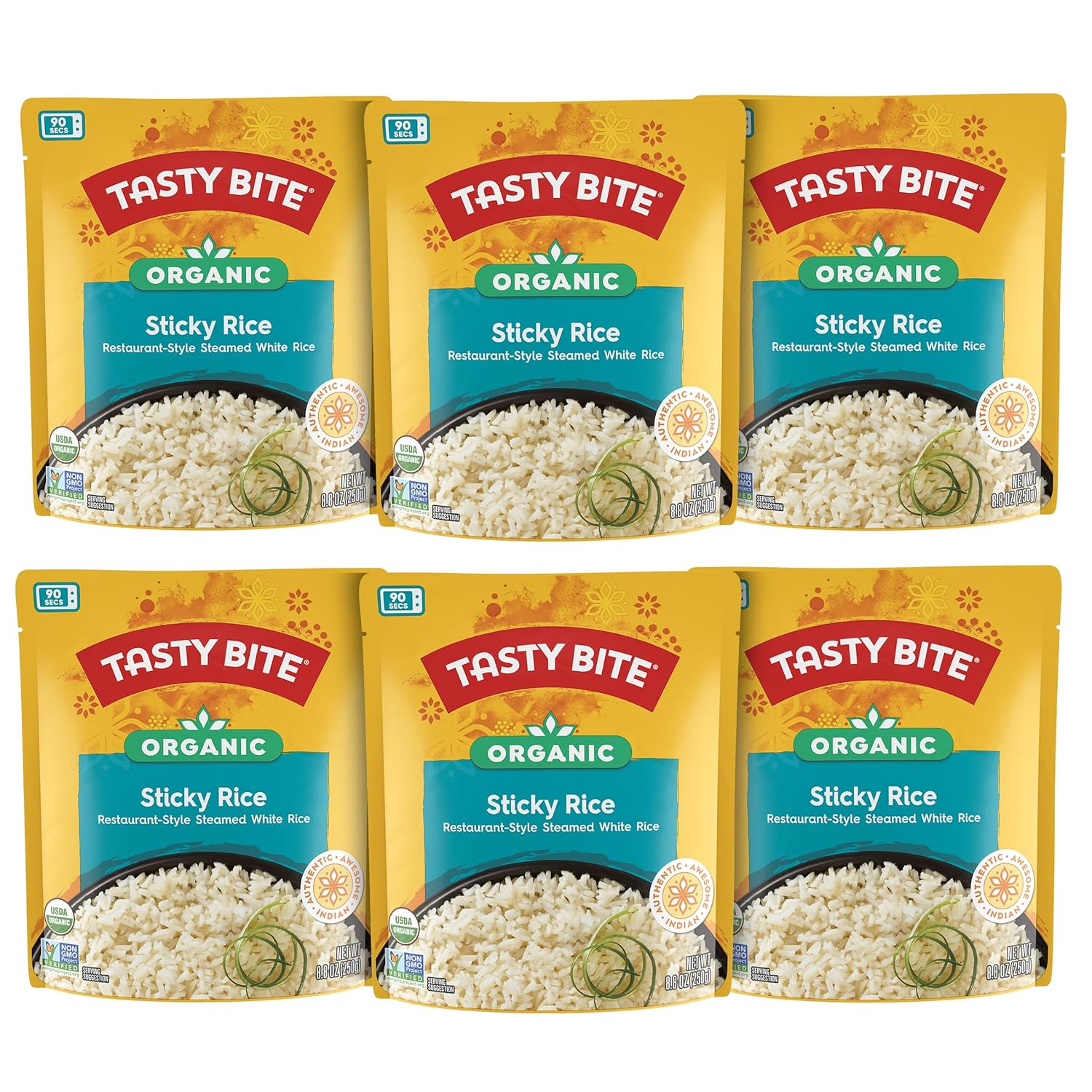 Tasty Bite Organic Brown Rice, 8.8 Ounce (Pack of 12)