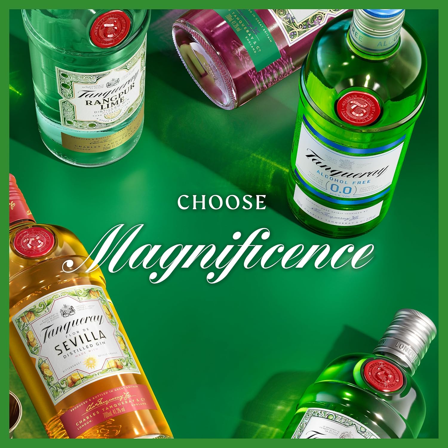 Tanqueray London Dry Gin | aromatischer Gin | 4-fach destilliert auf englischem Boden | 43,1% vol | 1000ml Einzelflasche