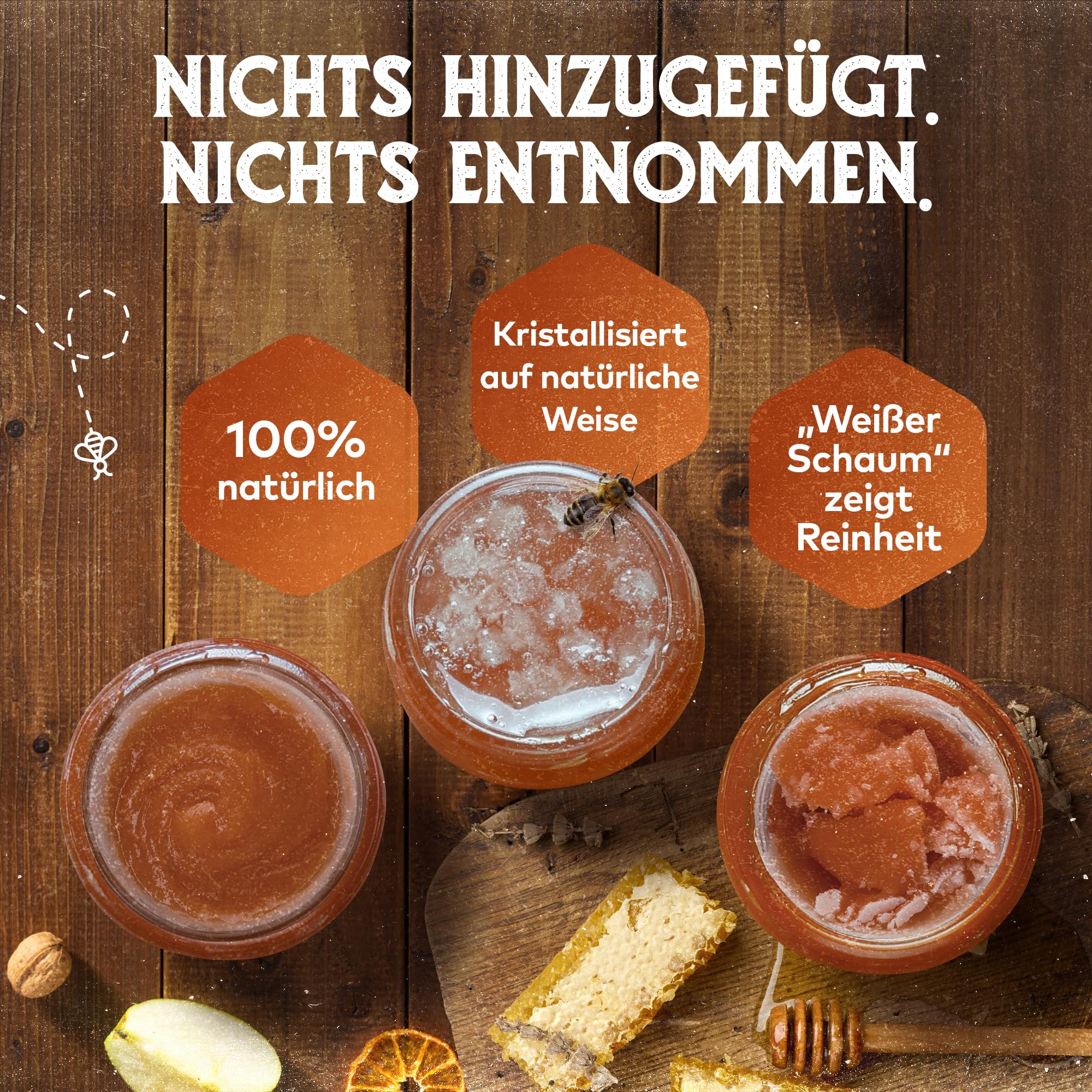 Q Honey – Wildblütenhonig vom Imker, NMR-geprüft, geprüfte Qualität & international anerkannt 2025, 1 kg