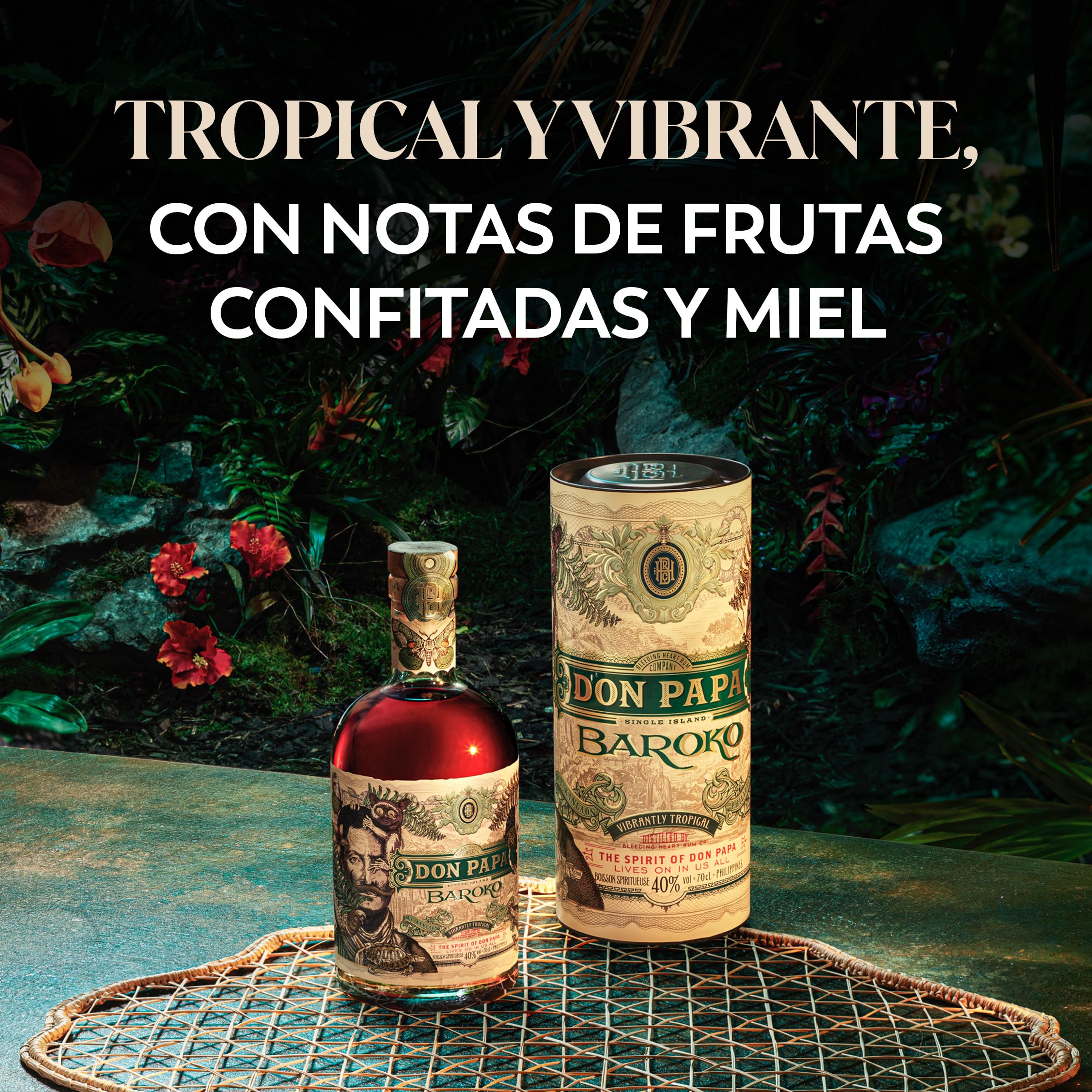 Don Papa Masskara | Rumbasis mit exotischen, philippinischen Früchten und Honig verfeinert | 700ML