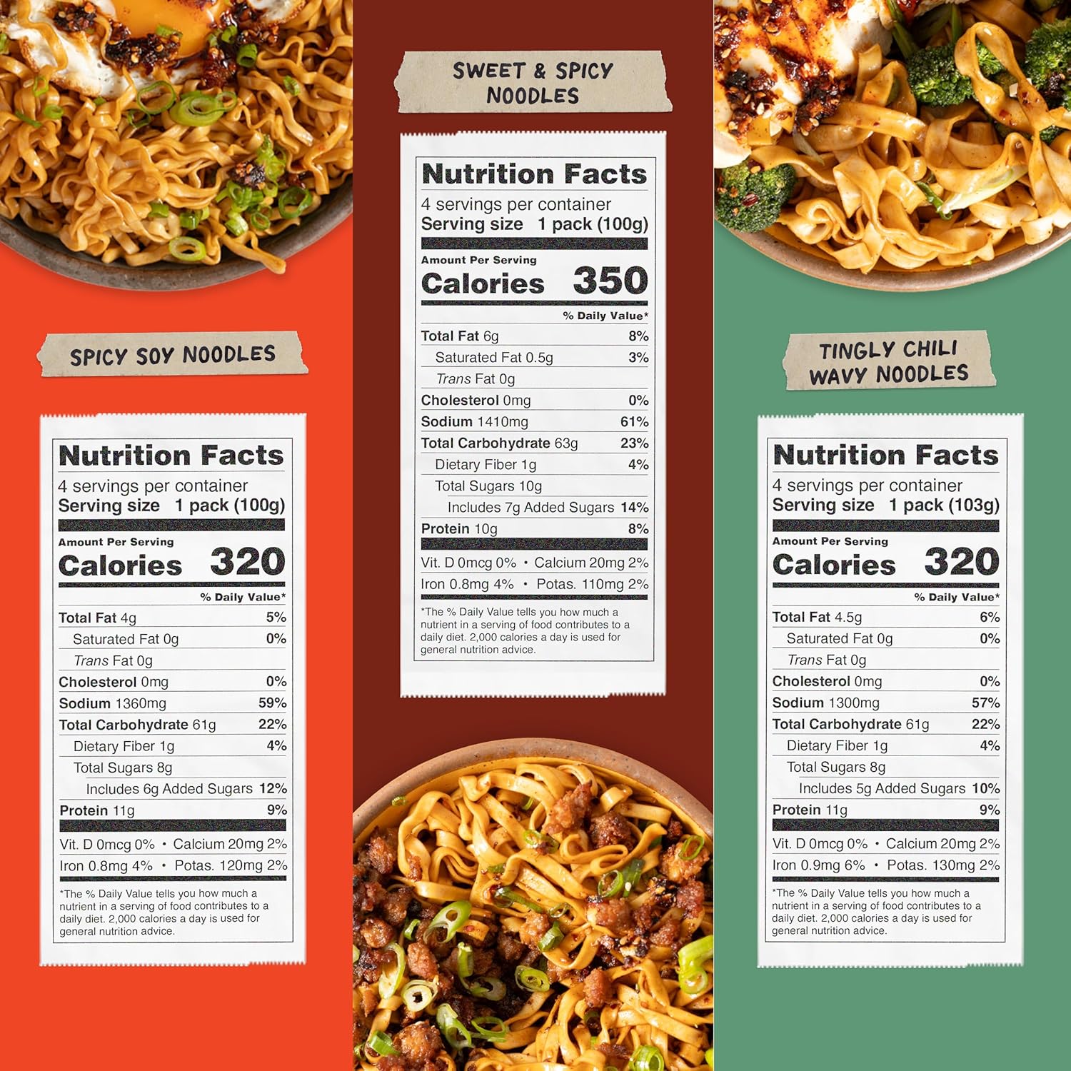 Momofuku Ramen Noodle Spicy Variety Pack by David Chang, 12 Meals of Air-Dried Instant Noodles with Spicy Sauce