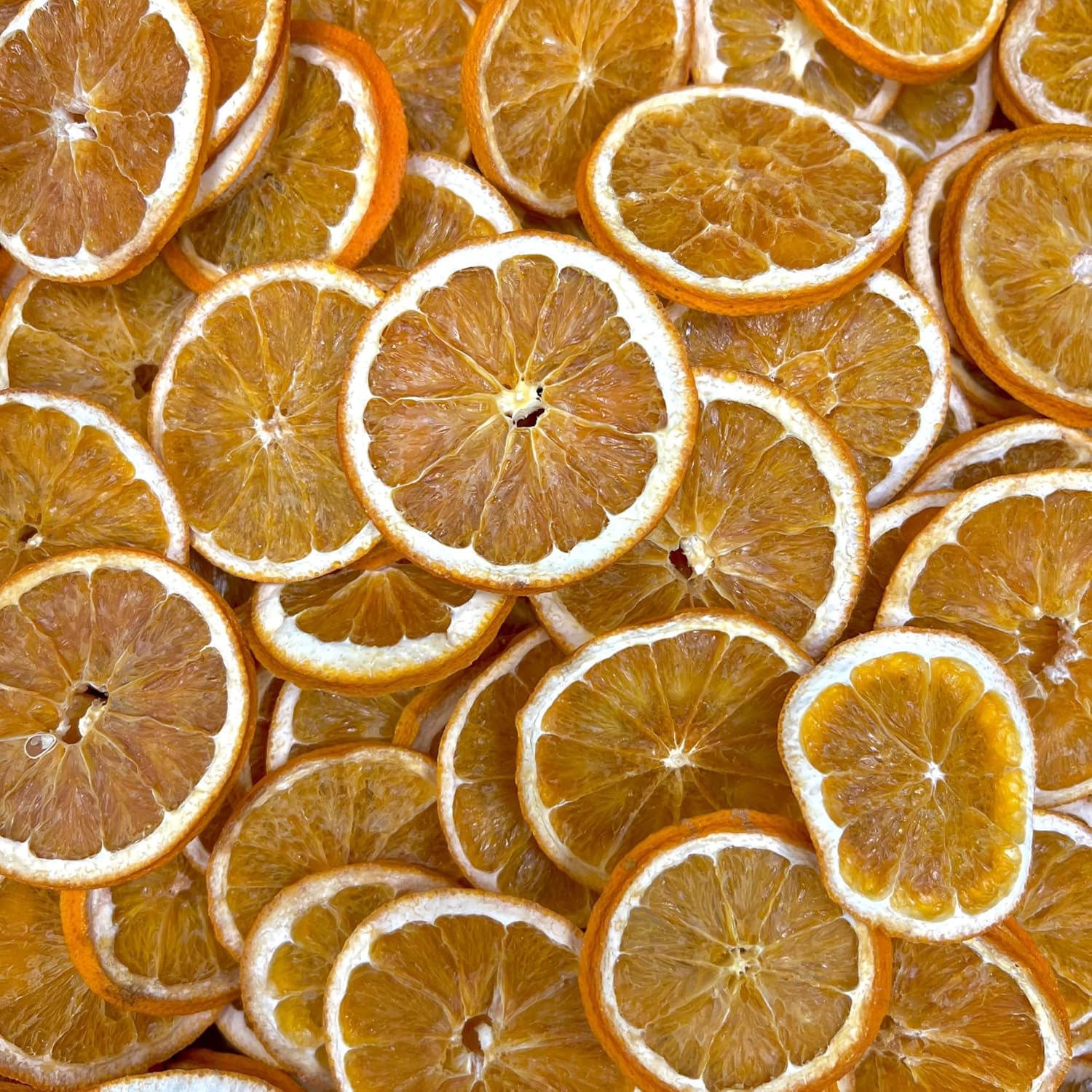 Dehydrated Dried Orange Slices | Orange Wheels | Approx. 45+ Servings | 100% Natural, No Added Sugars | For Cocktails, Wreath Making, Tea, Cakes, Decoration | Oranges For Cocktails | 3.5 OZ | 100 Grams