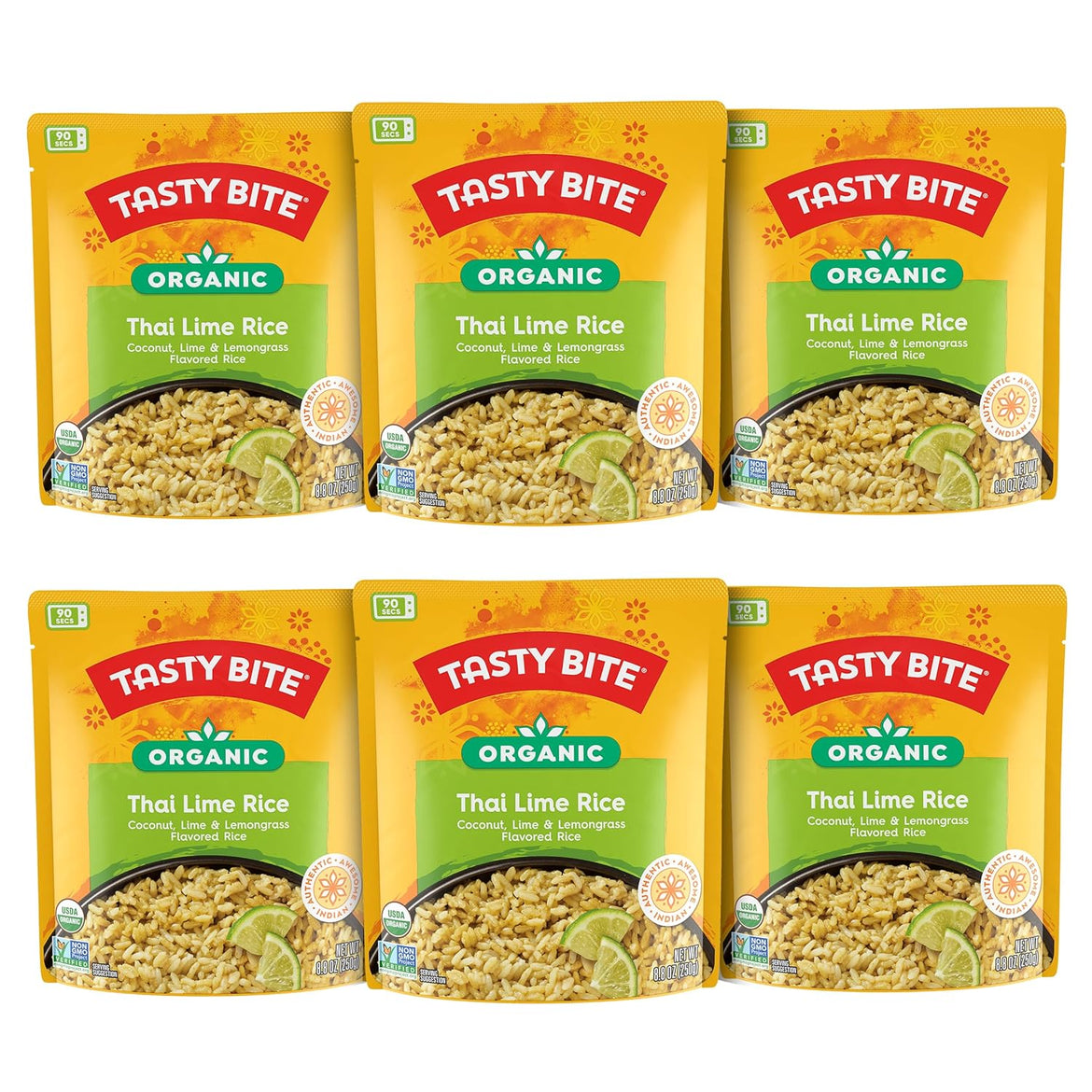 Tasty Bite Organic Brown Rice, 8.8 Ounce (Pack of 12)