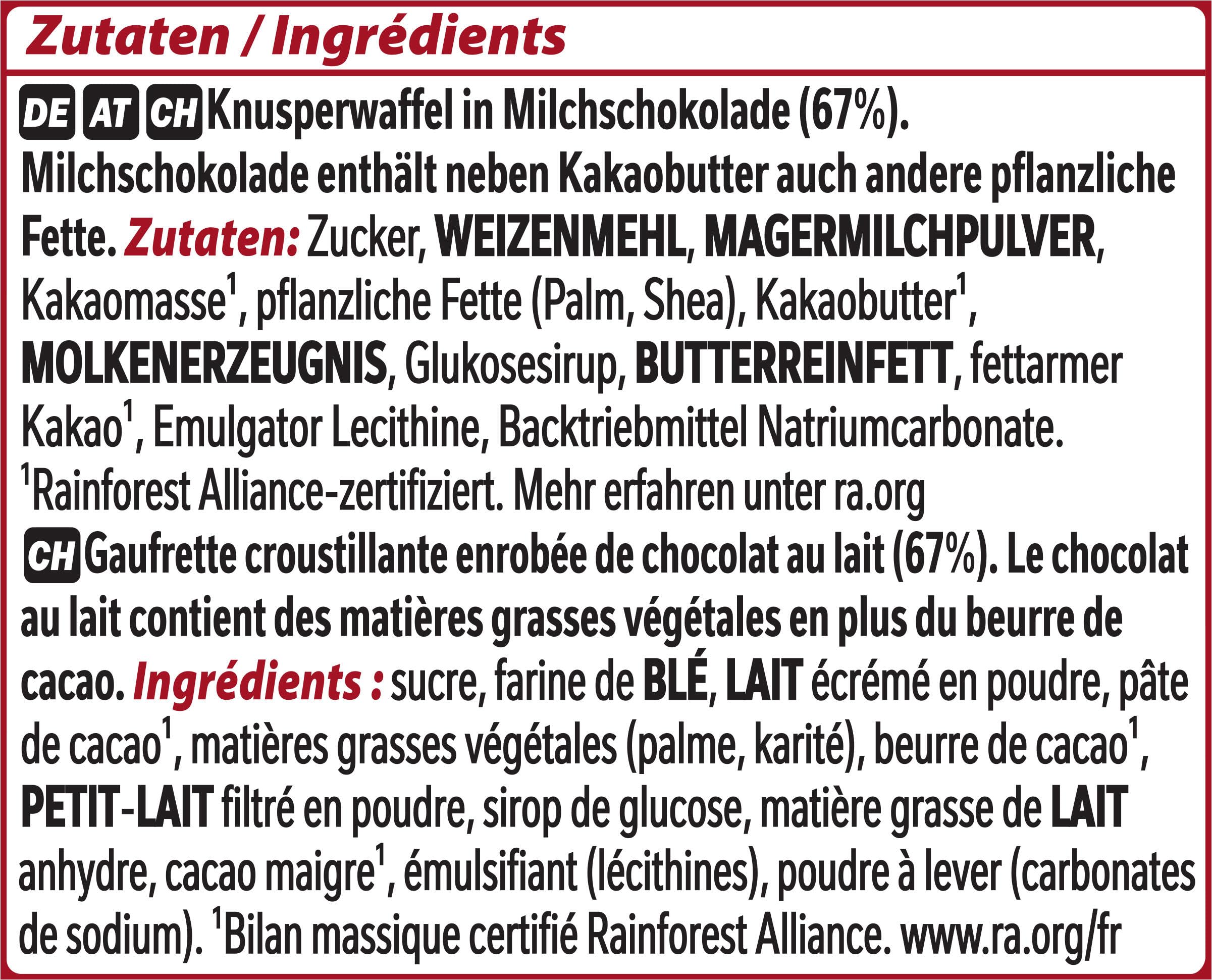 Nestlé KitKat Classic Schokoriegel, Knusper-Riegel mit Milchschokolade & knuspriger Waffel, 24er Pack (24x41,5g)