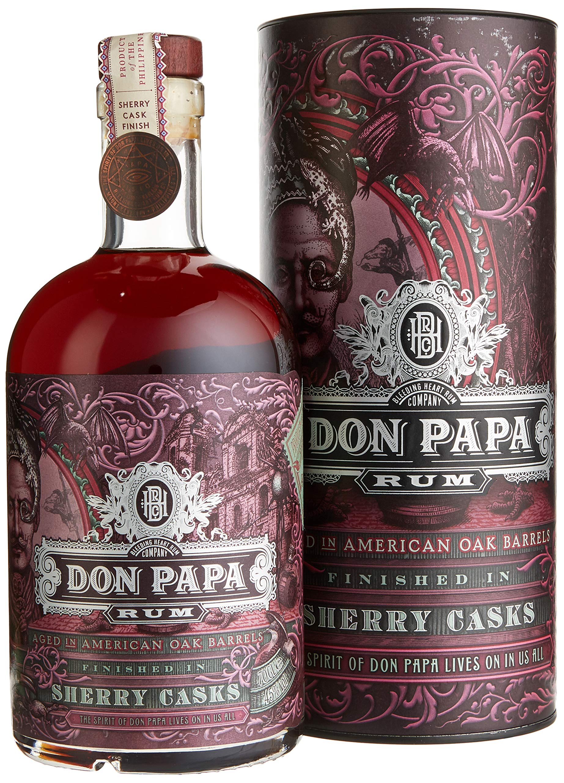 Don Papa Masskara | Rumbasis mit exotischen, philippinischen Früchten und Honig verfeinert | 700ML