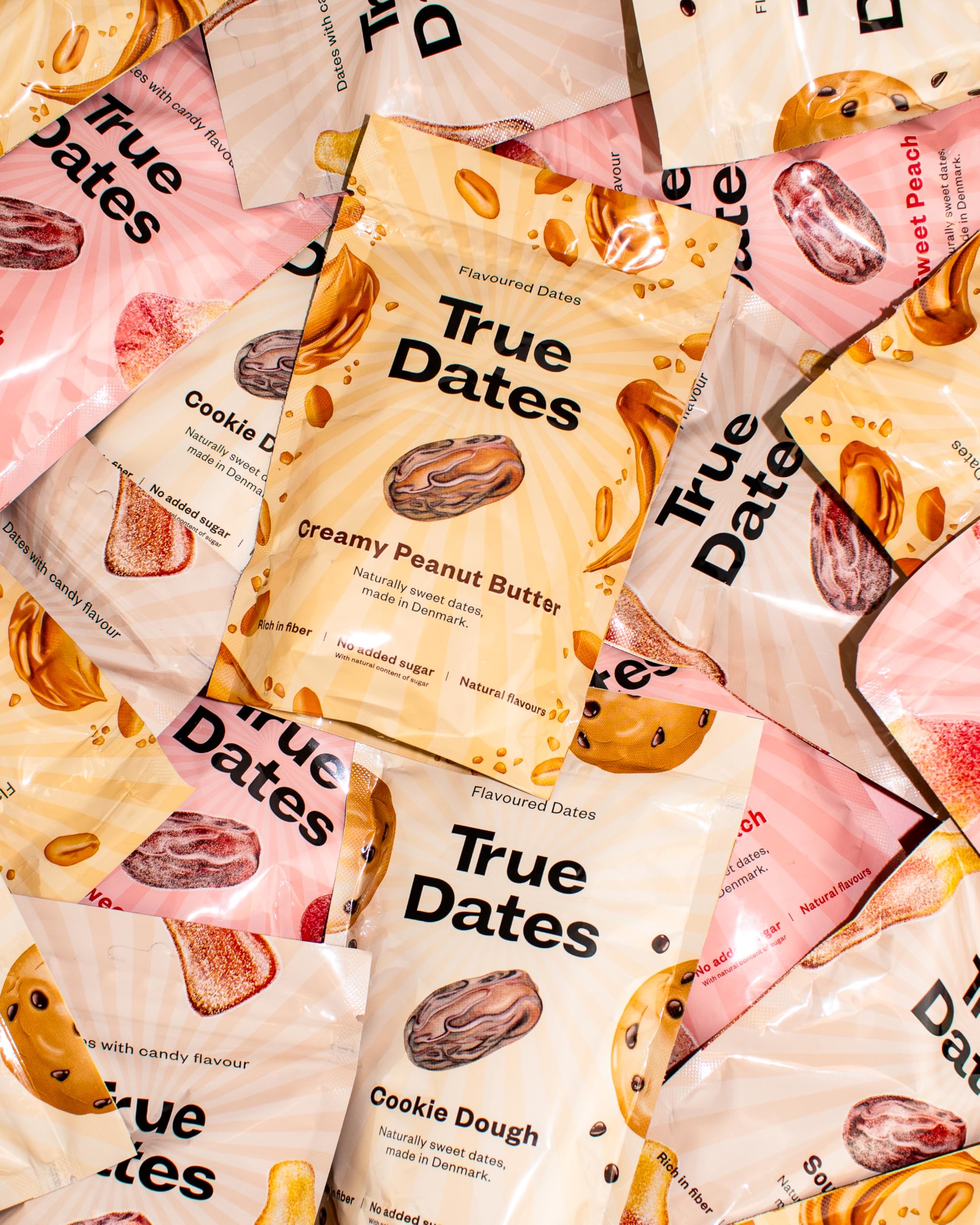 True Dates - Sour Apple | natürlich aromatisierte Datteln | Saurer Apfel-Geschmack | 100 g