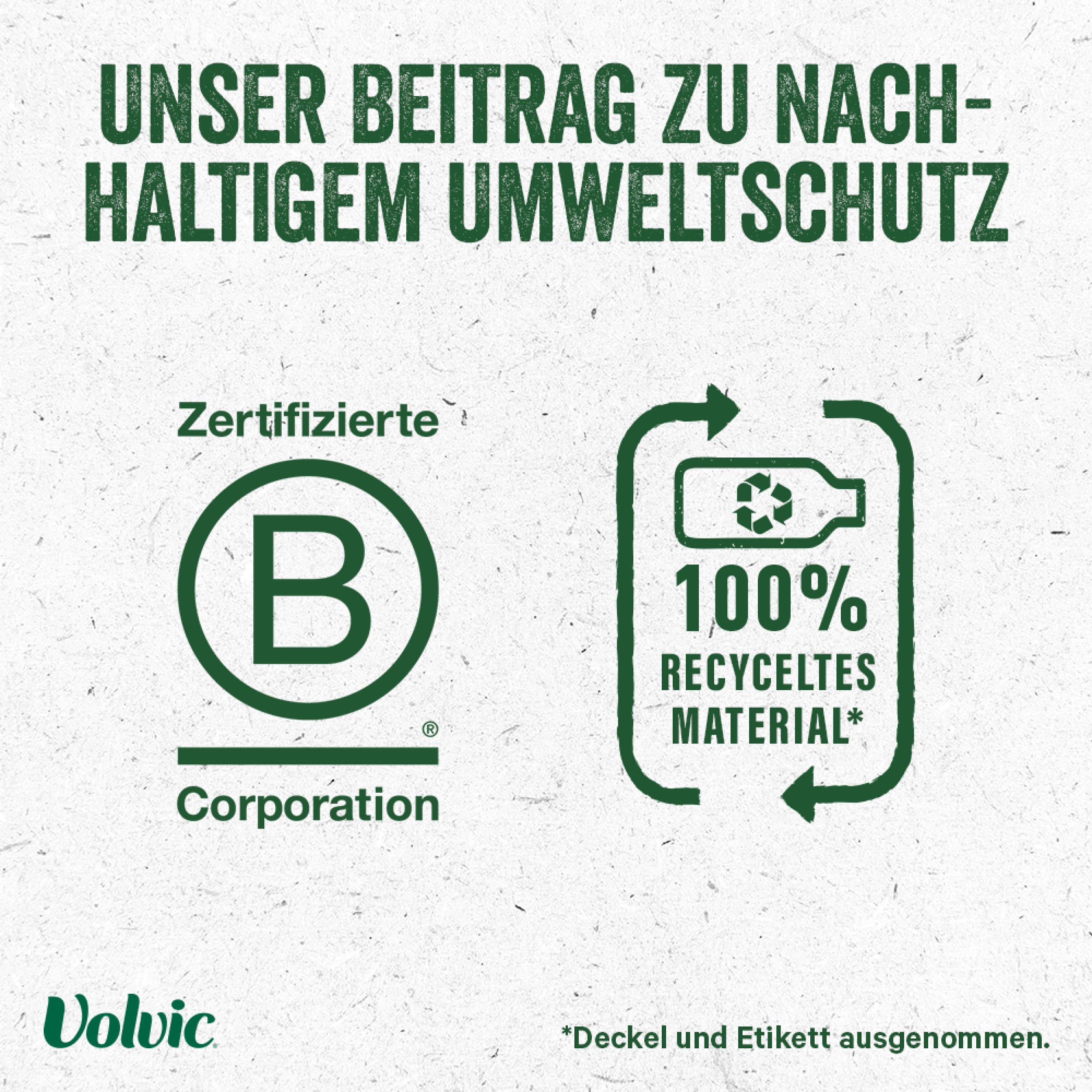 Volvic natürliches Mineralwasser ohne Kohlensäure – 6 x 1,5 l
