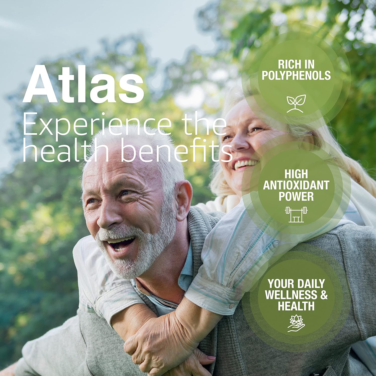 Atlas 1 LT Cold Press Extra Virgin Olive Oil with Polyphenols from Morocco | Newly Harvested Unprocessed from a Single Family Farm | Moroccan Organic EVOO Trusted by Award-Winning Chefs