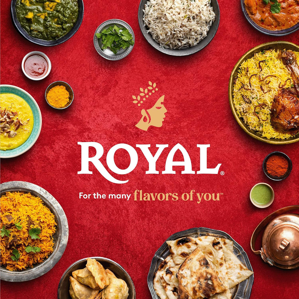 Royal - Authentic Basmati Brown Rice Whole Grain, Naturally Gluten Free and Vegan - 10 Pounds