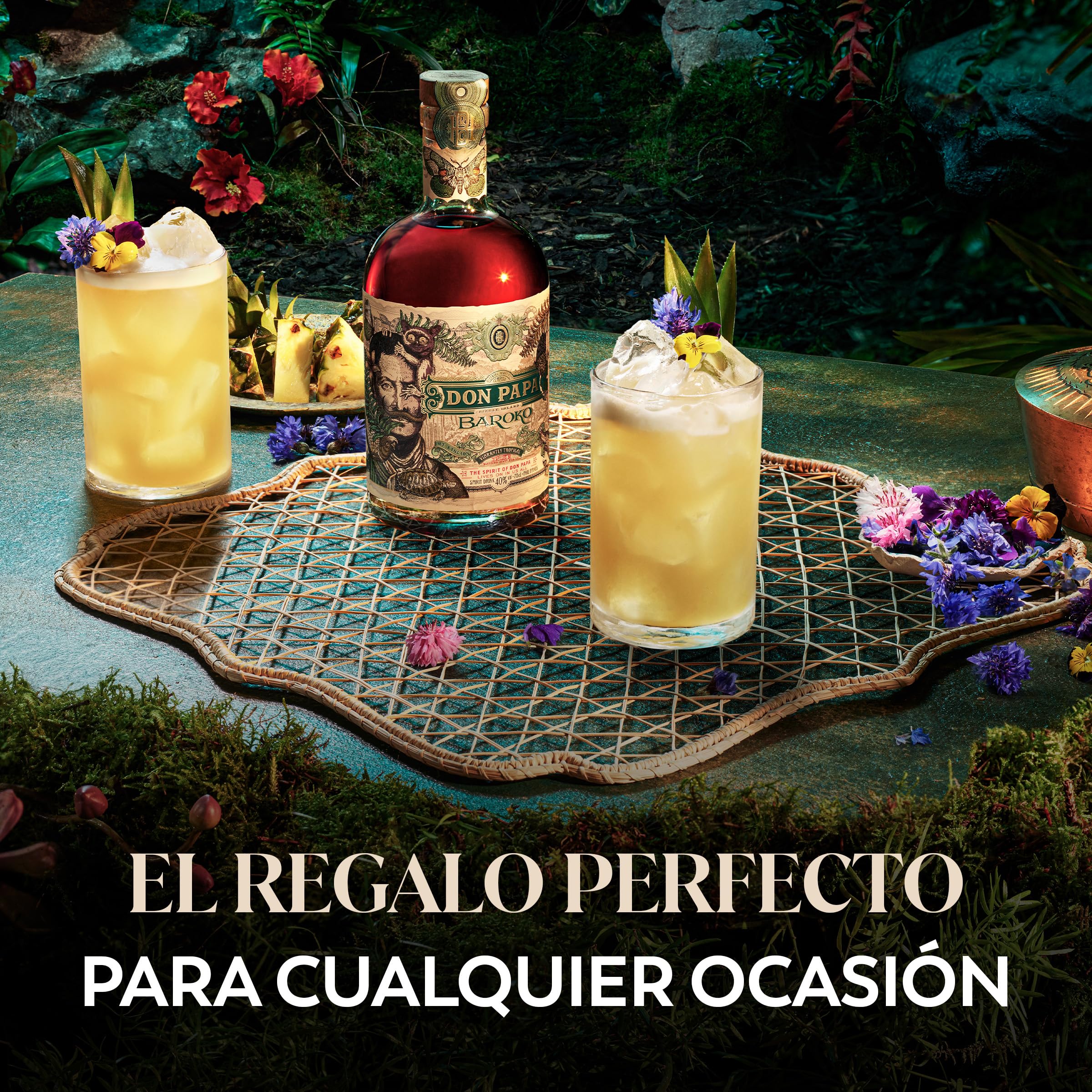 Don Papa Masskara | Rumbasis mit exotischen, philippinischen Früchten und Honig verfeinert | 700ML